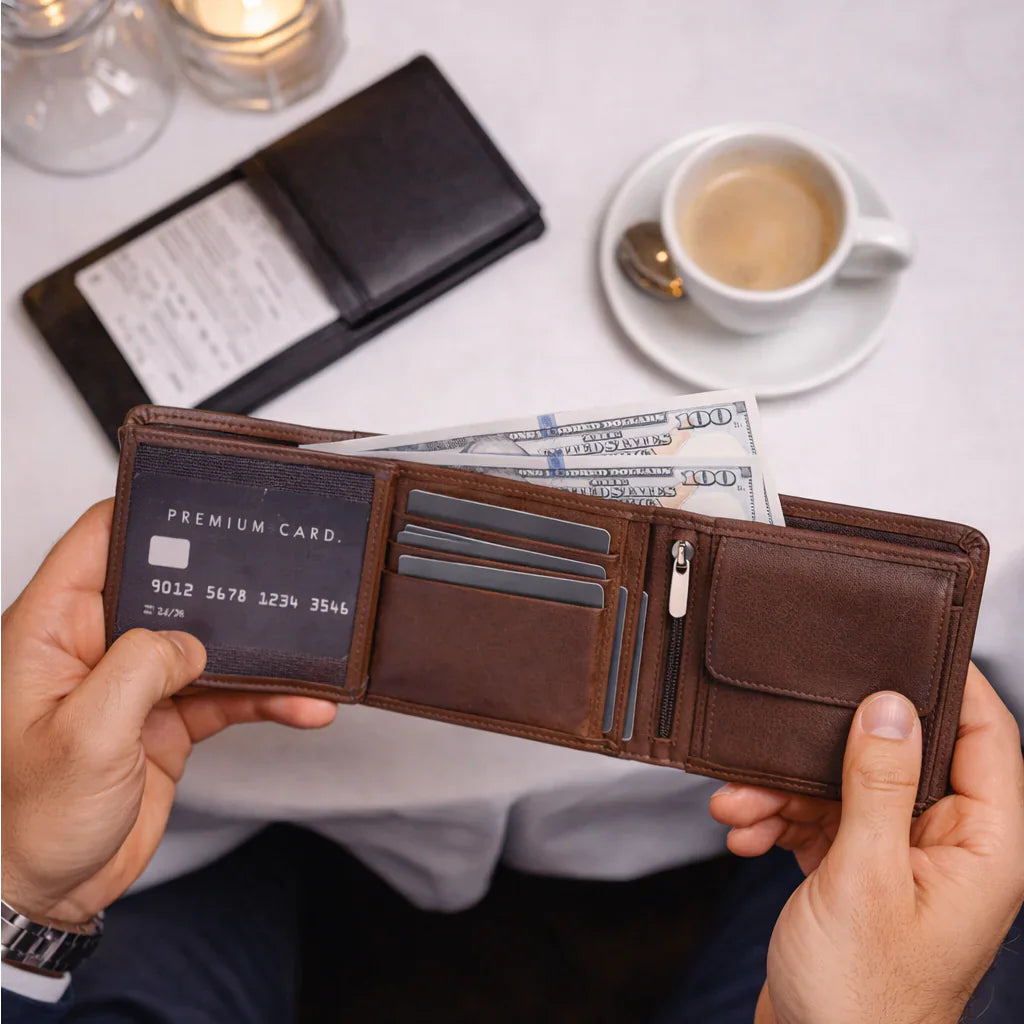Dario Leather Men's Wallet Bouletta