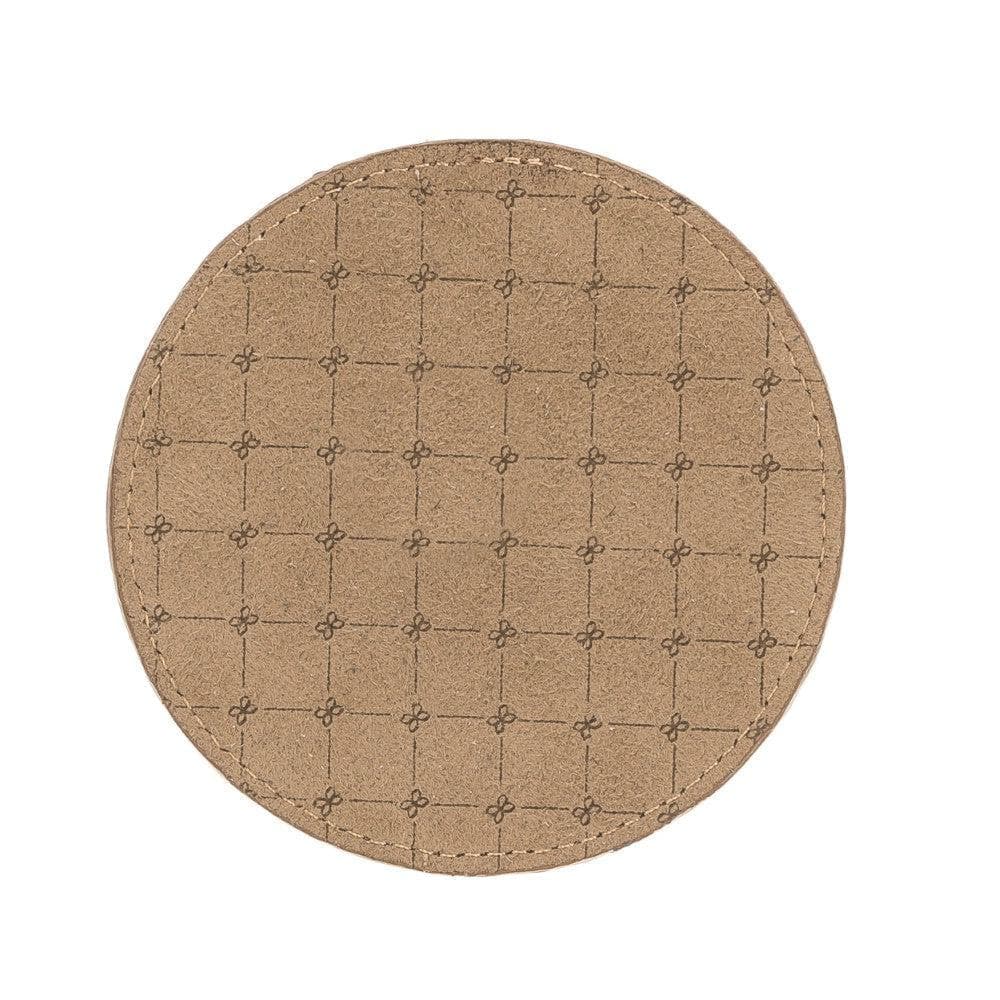 Divine Leather Cup Coaster Set Bouletta