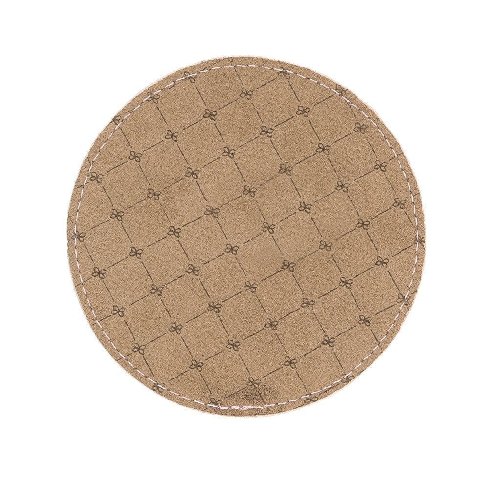 Divine Leather Cup Coaster Set Bouletta