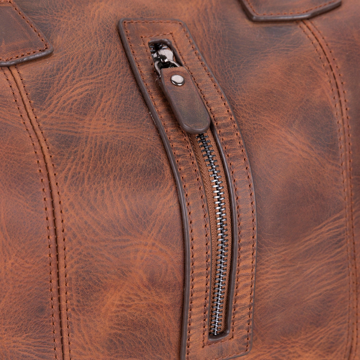 Dolly Leather Weekend Duffle Bag Bouletta