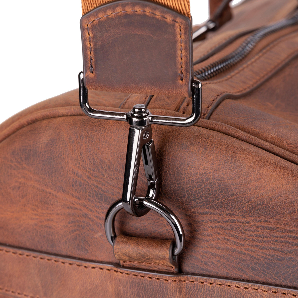 Dolly Leather Weekend Duffle Bag Bouletta