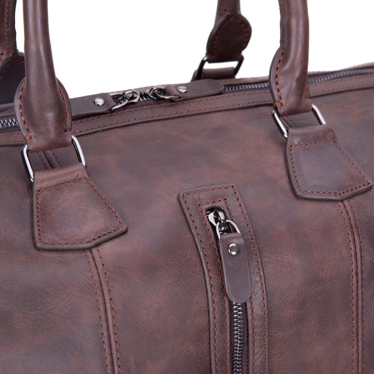 Dolly Leather Weekend Duffle Bag Bouletta