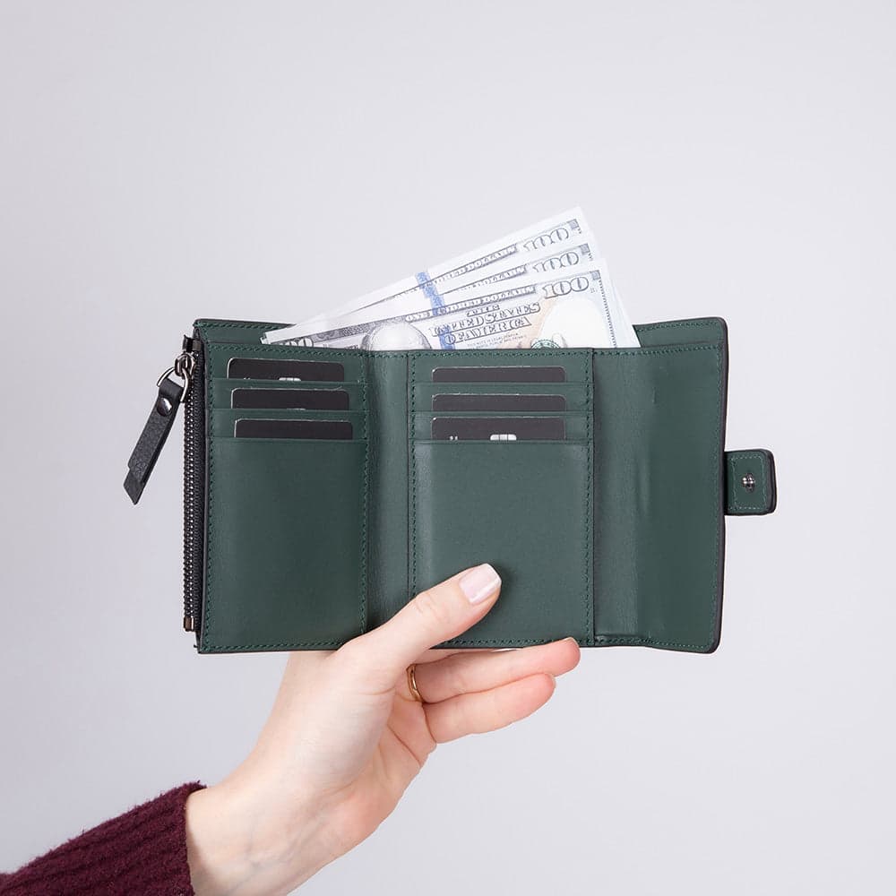 Elba Leather Women's Wallet Bouletta