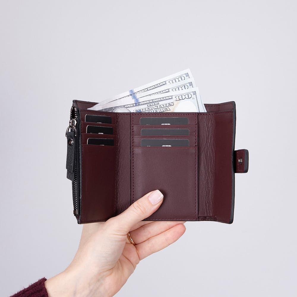 Elba Leather Women's Wallet Bouletta