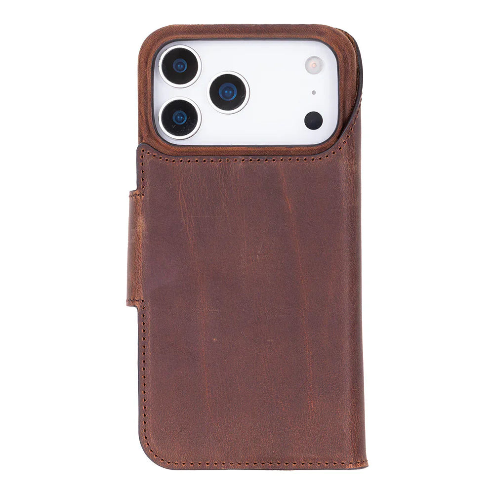 Elite Magic iPhone 17 Pro Max Leather Detachable Wallet Case Bouletta