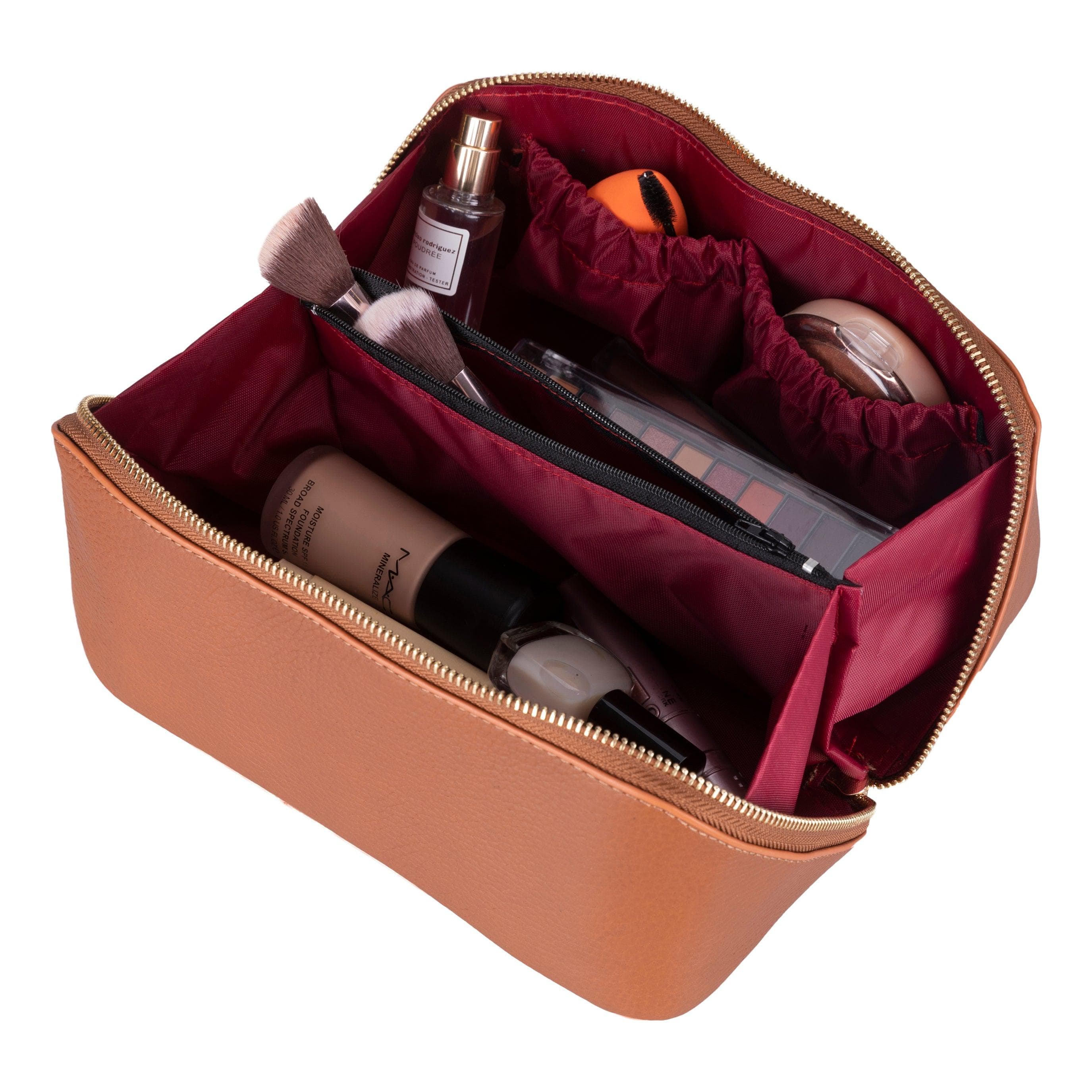Ella Genuine Leather Dopp Kit Bouletta