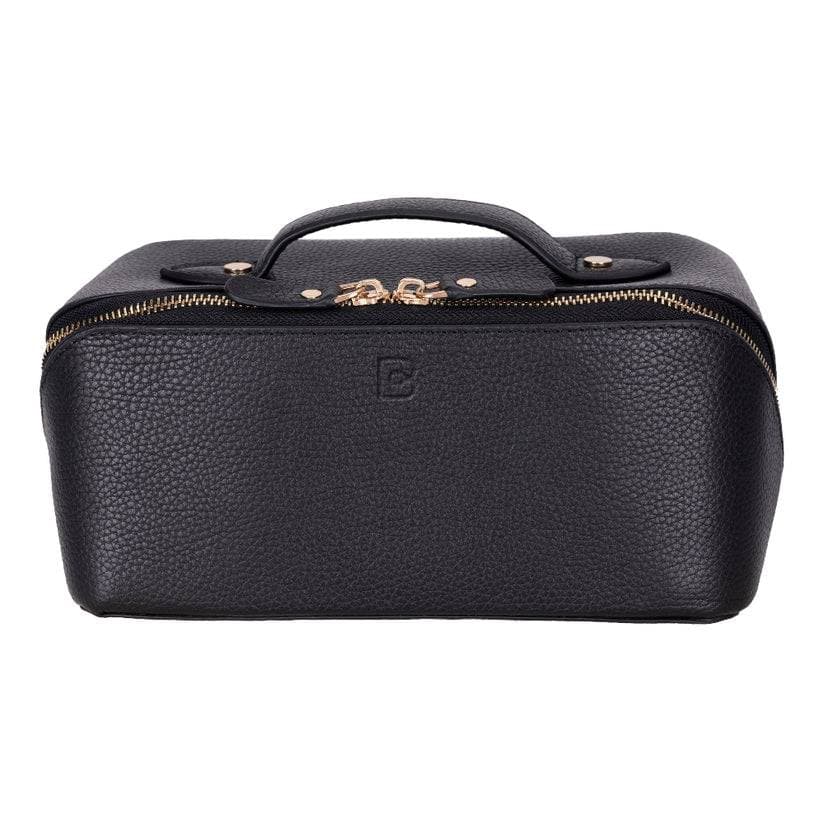 Ella Genuine Leather Dopp Kit Blackout Bouletta
