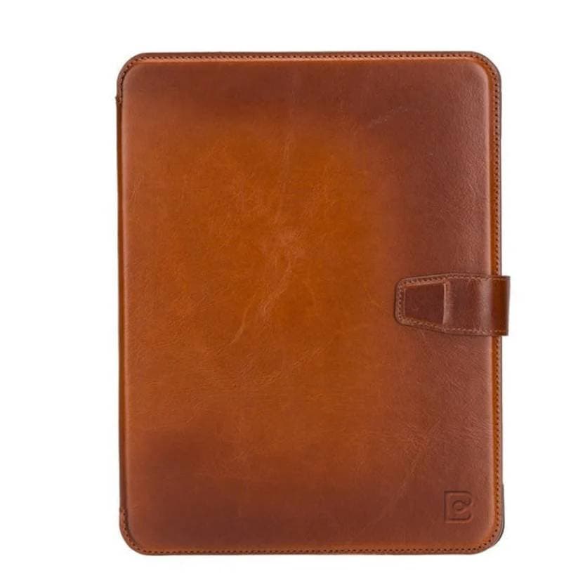 Eto iPad Air 10.9" Leather Wallet Case I Pad Air 10.9" 2020 4th Gen / Tan Bouletta