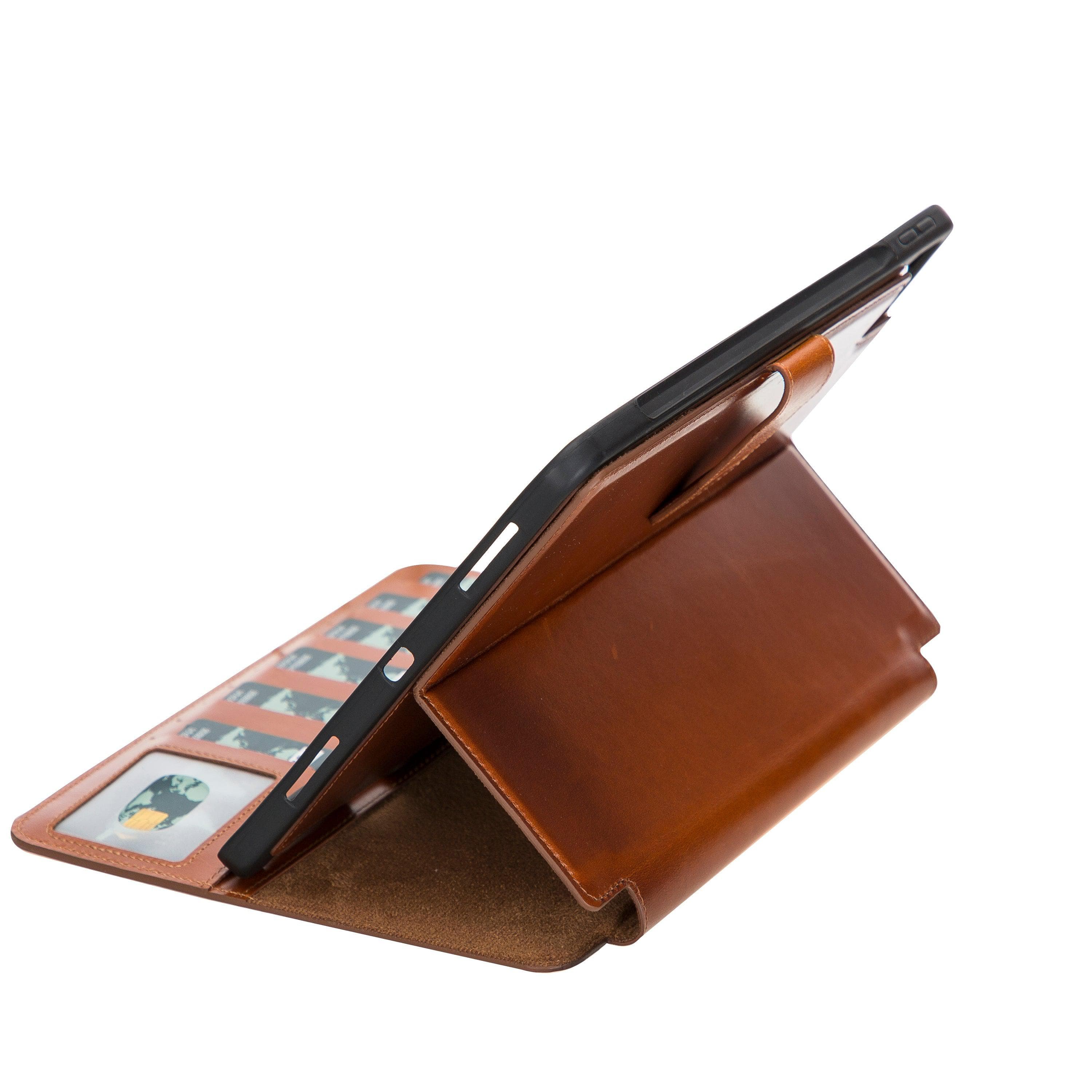 Eto iPad Pro 11" (M4-2024) Leather Wallet Case Bouletta
