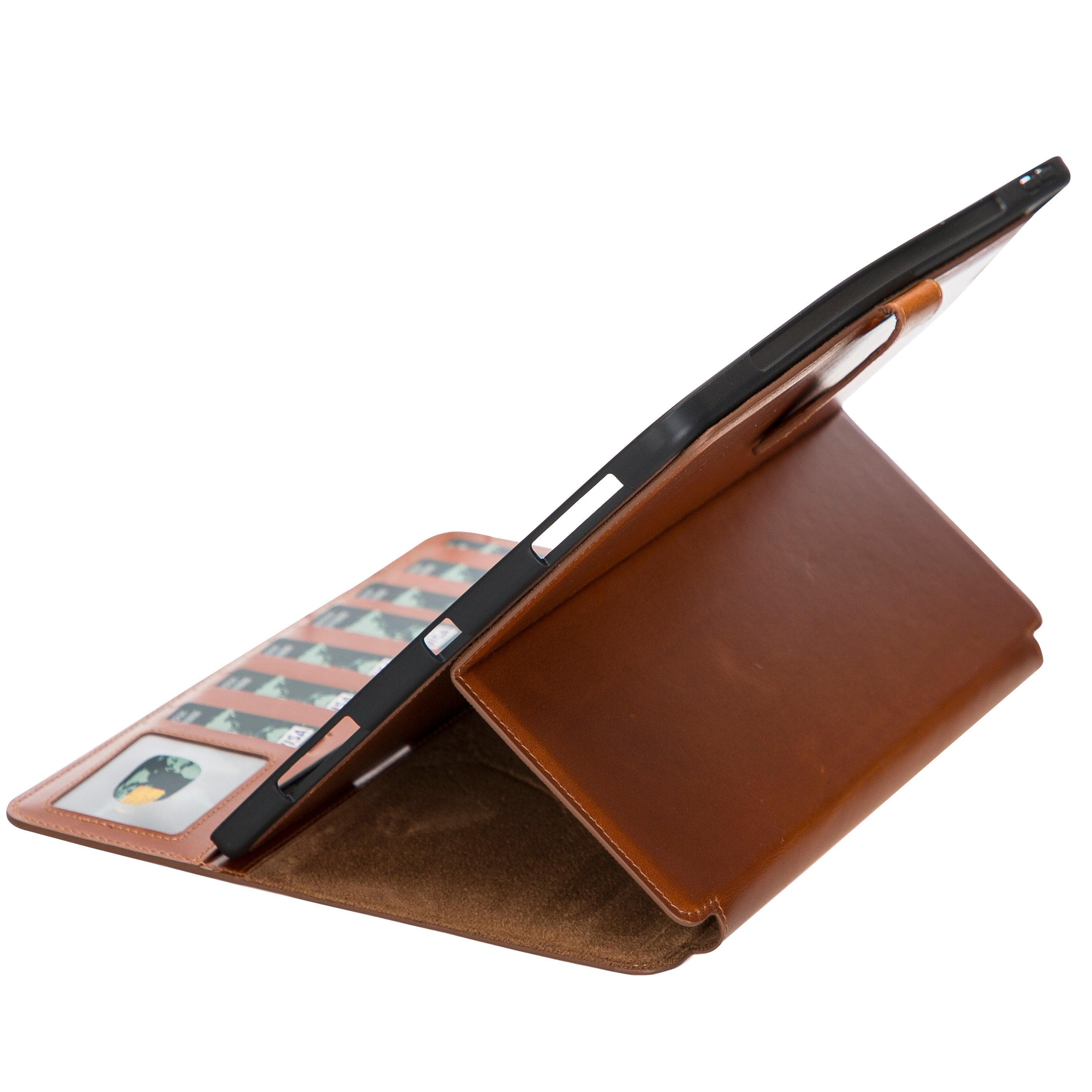 Eto iPad Pro 13" (M4-2024) Leather Wallet Case Bouletta