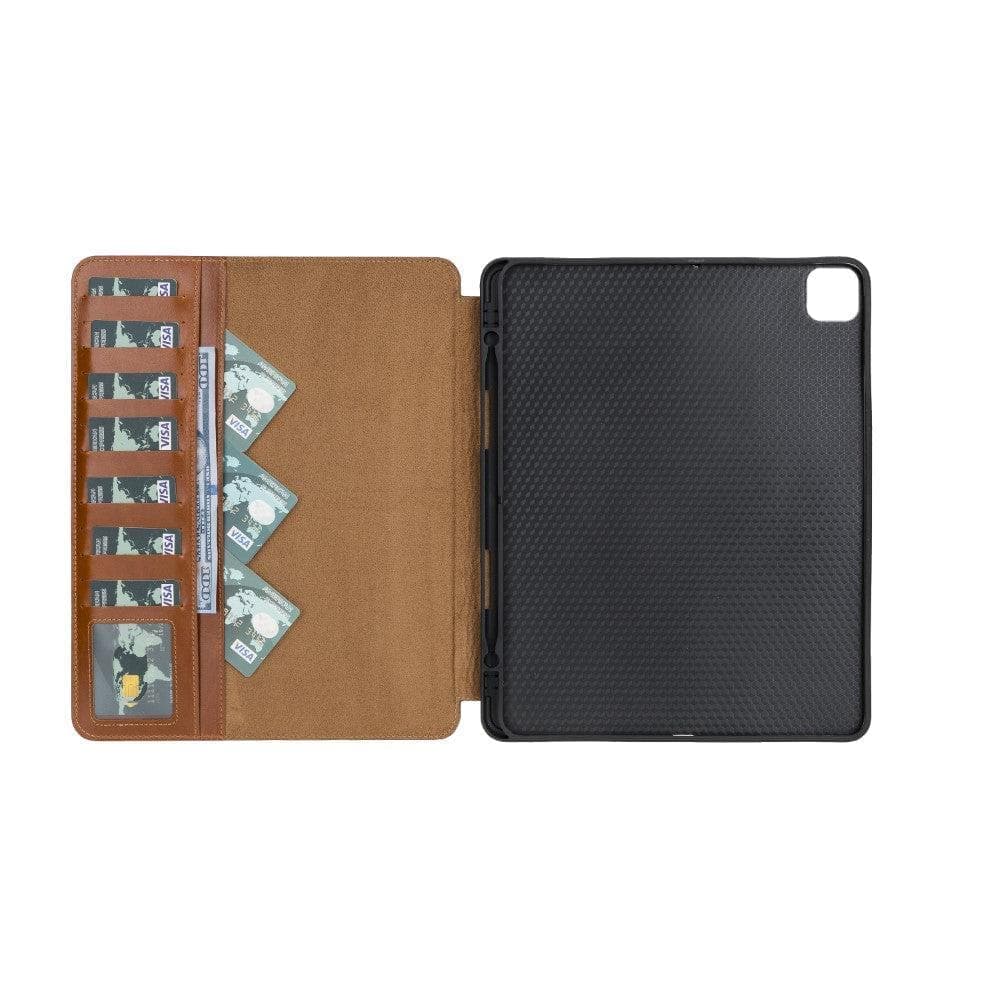 Eto iPad Series Genuine Leather Wallet Case Bouletta