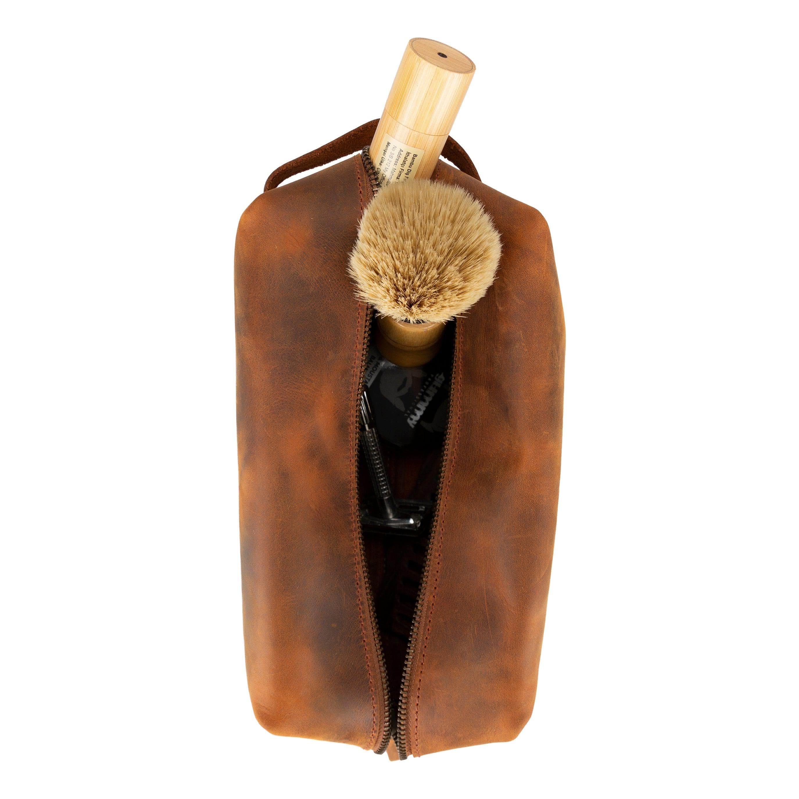 Eve Leather Dopp Kit, Large Bouletta