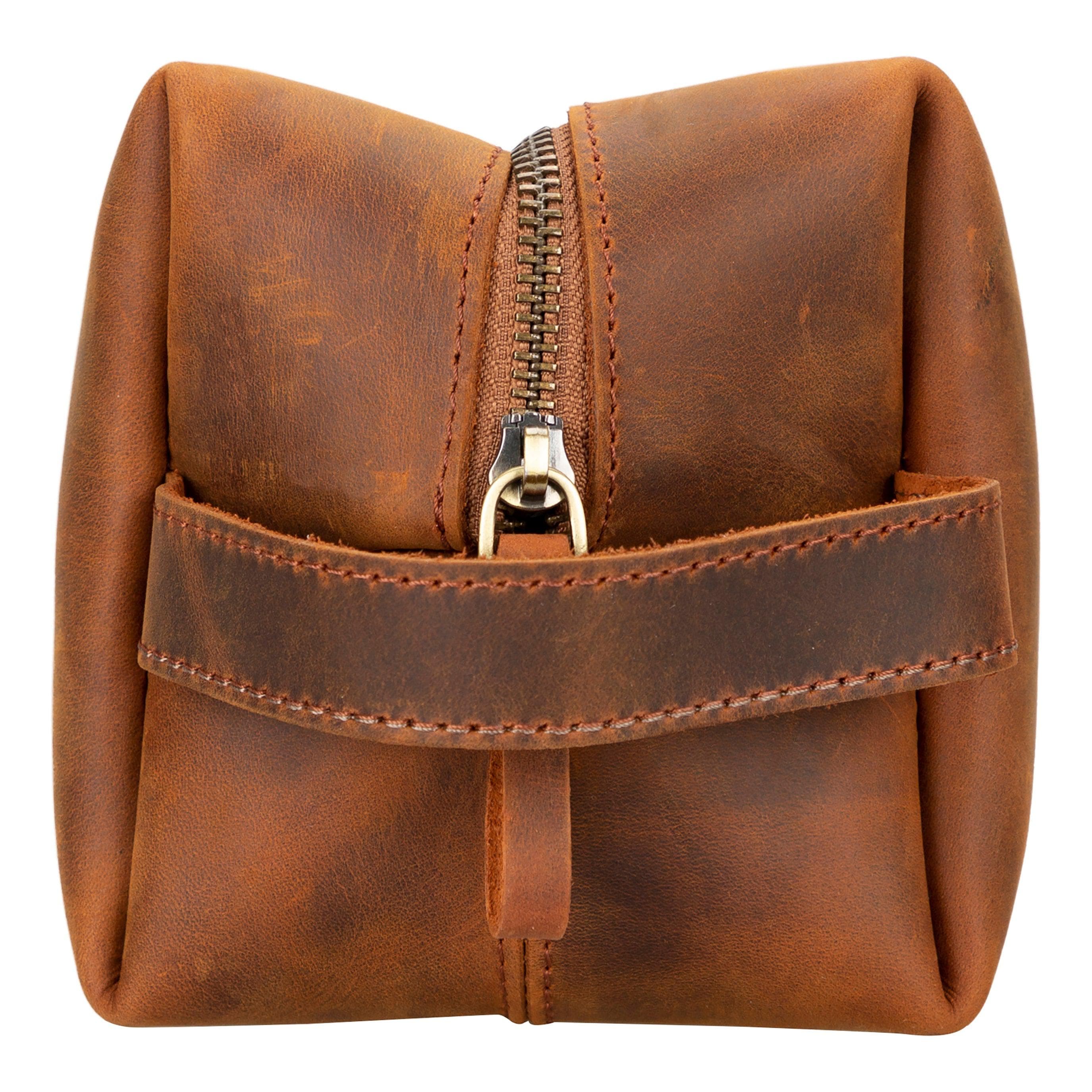 Eve Leather Dopp Kit, Large Bouletta