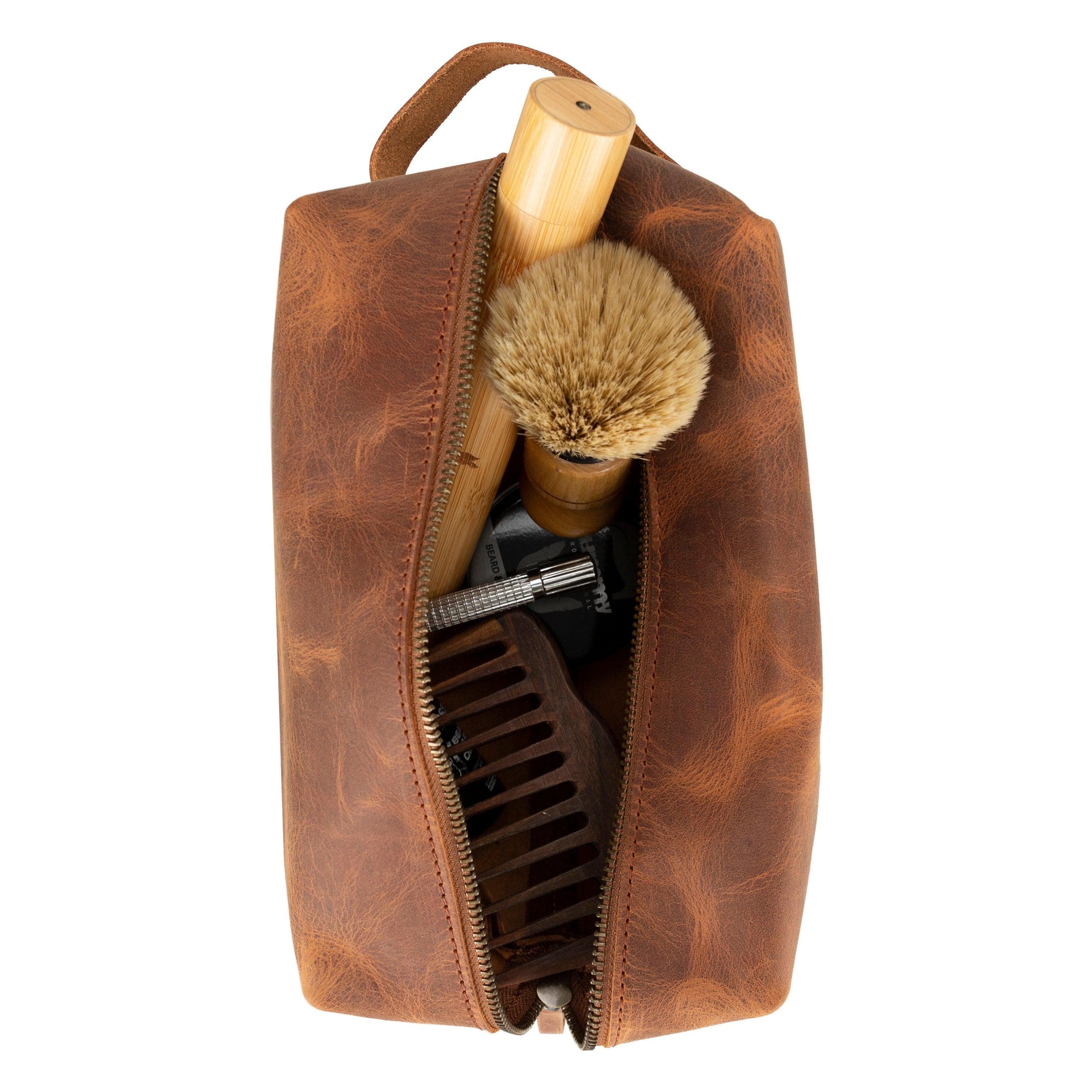 Eve Leather Dopp Kit, Large Bouletta