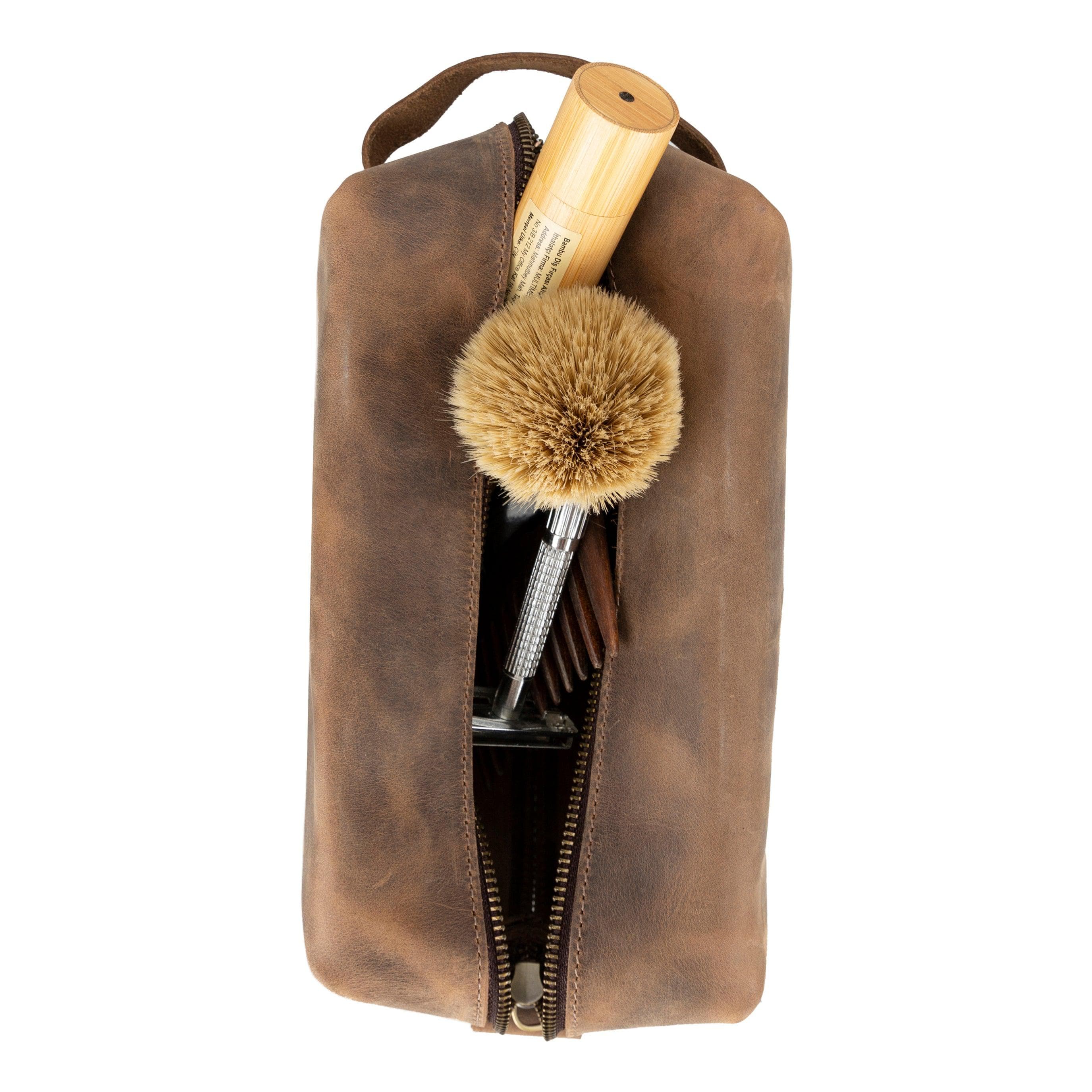 Eve Leather Dopp Kit, Large Bouletta