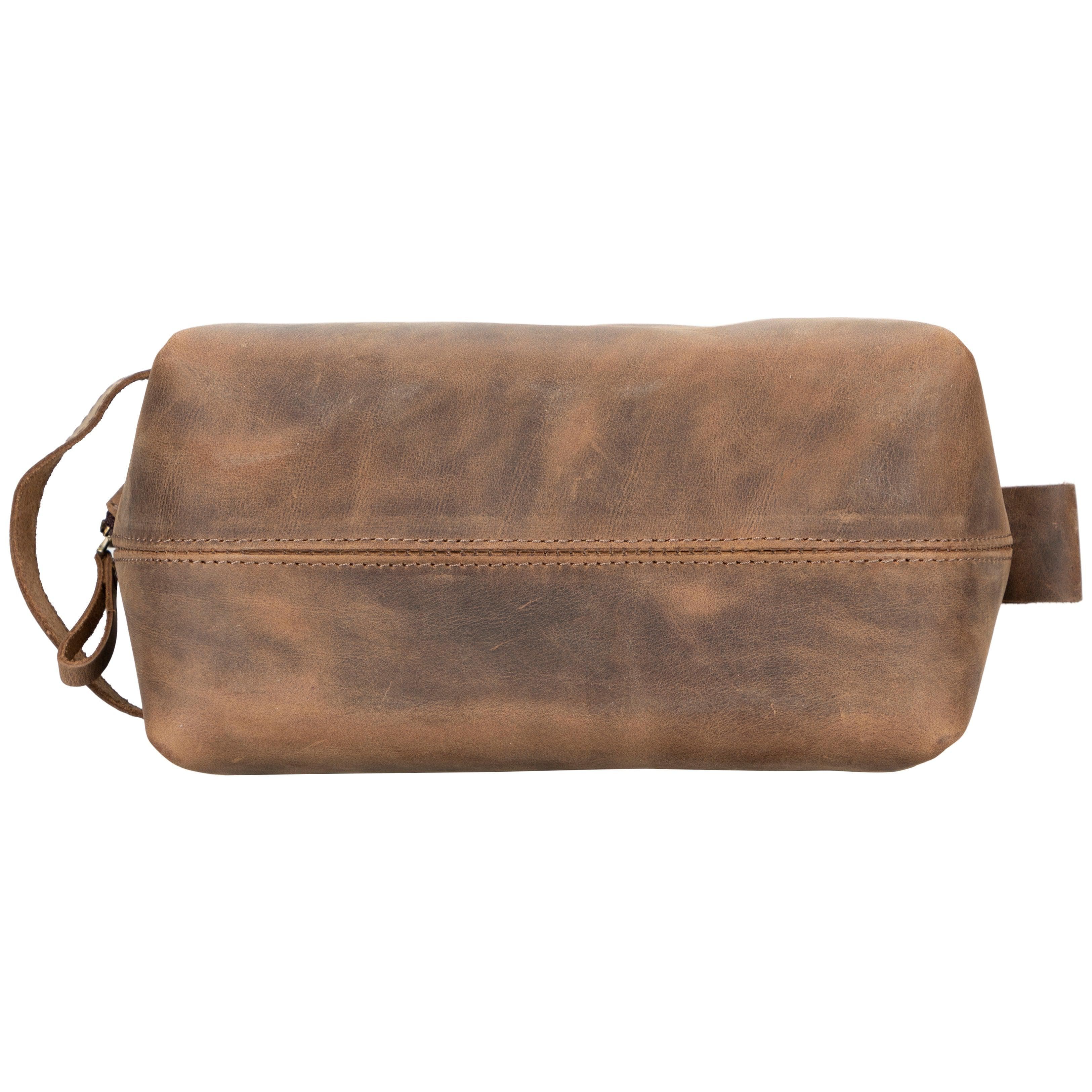 Eve Leather Dopp Kit, Medium Bouletta