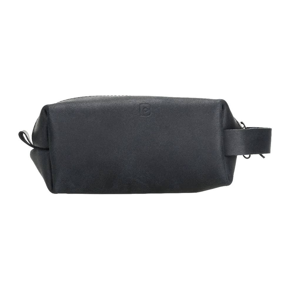 Eve Leather Dopp Kit, Medium Slate Bouletta