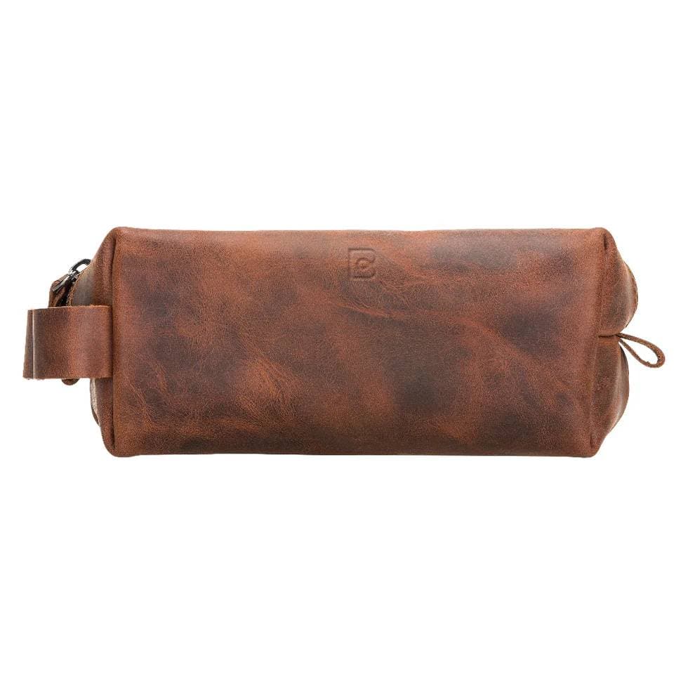 Eve Leather Dopp Kit, Small Peru Bouletta