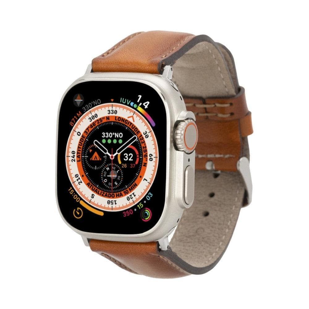 Exeter Classic Apple Watch Leather Straps Tan / Leather Bouletta