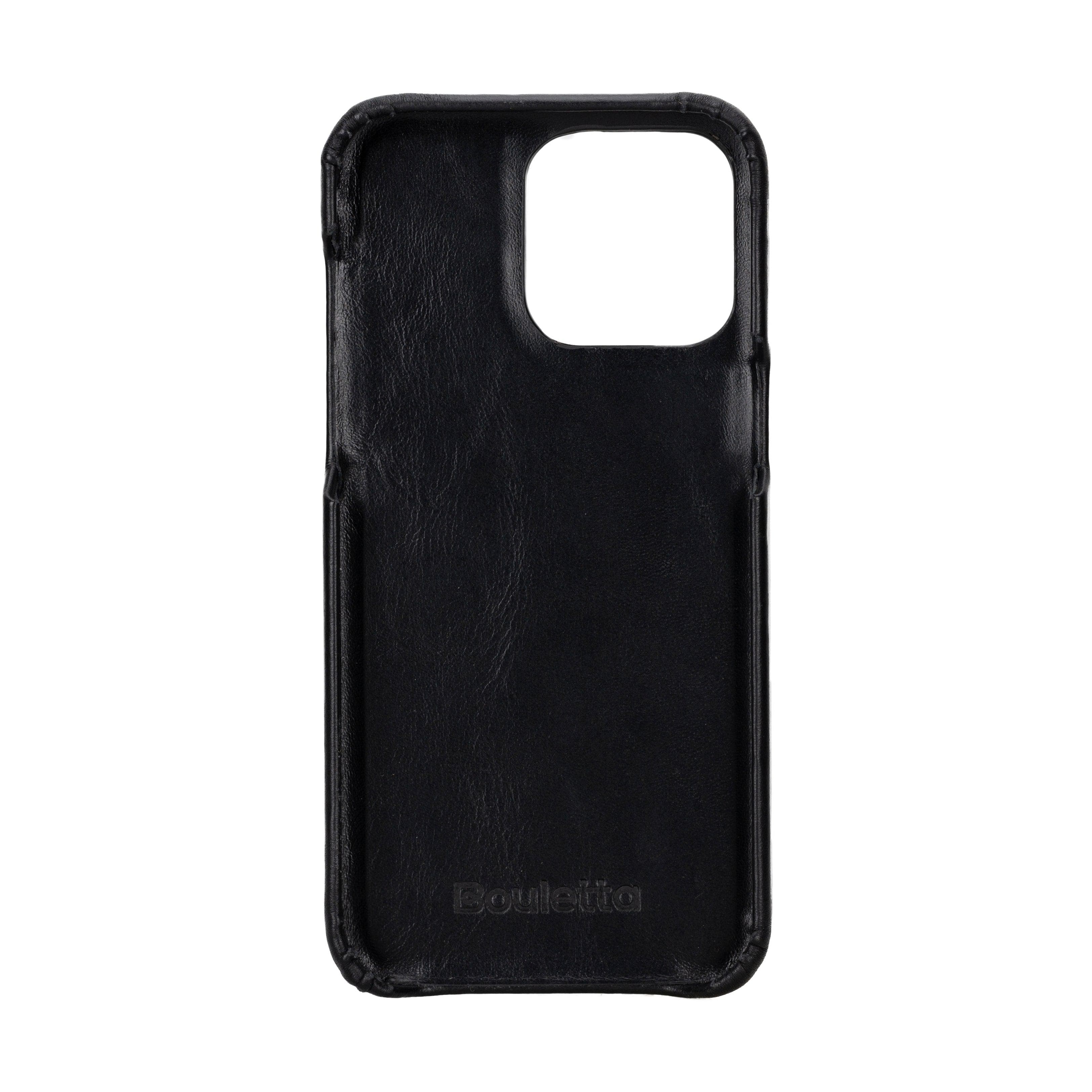 F360 iPhone 16 Pro Full Genuine Leather Back Cover Bouletta