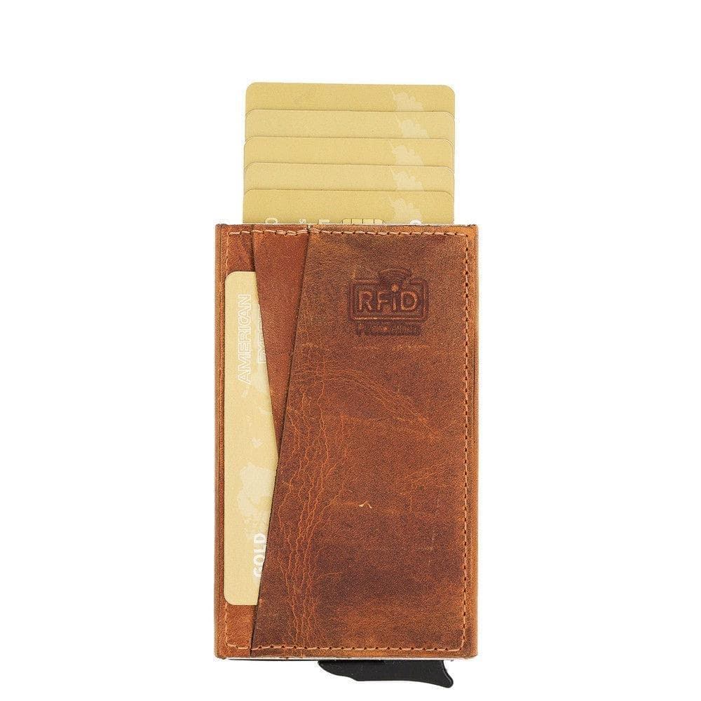 Fernando Leather RFID Card Holder Bouletta