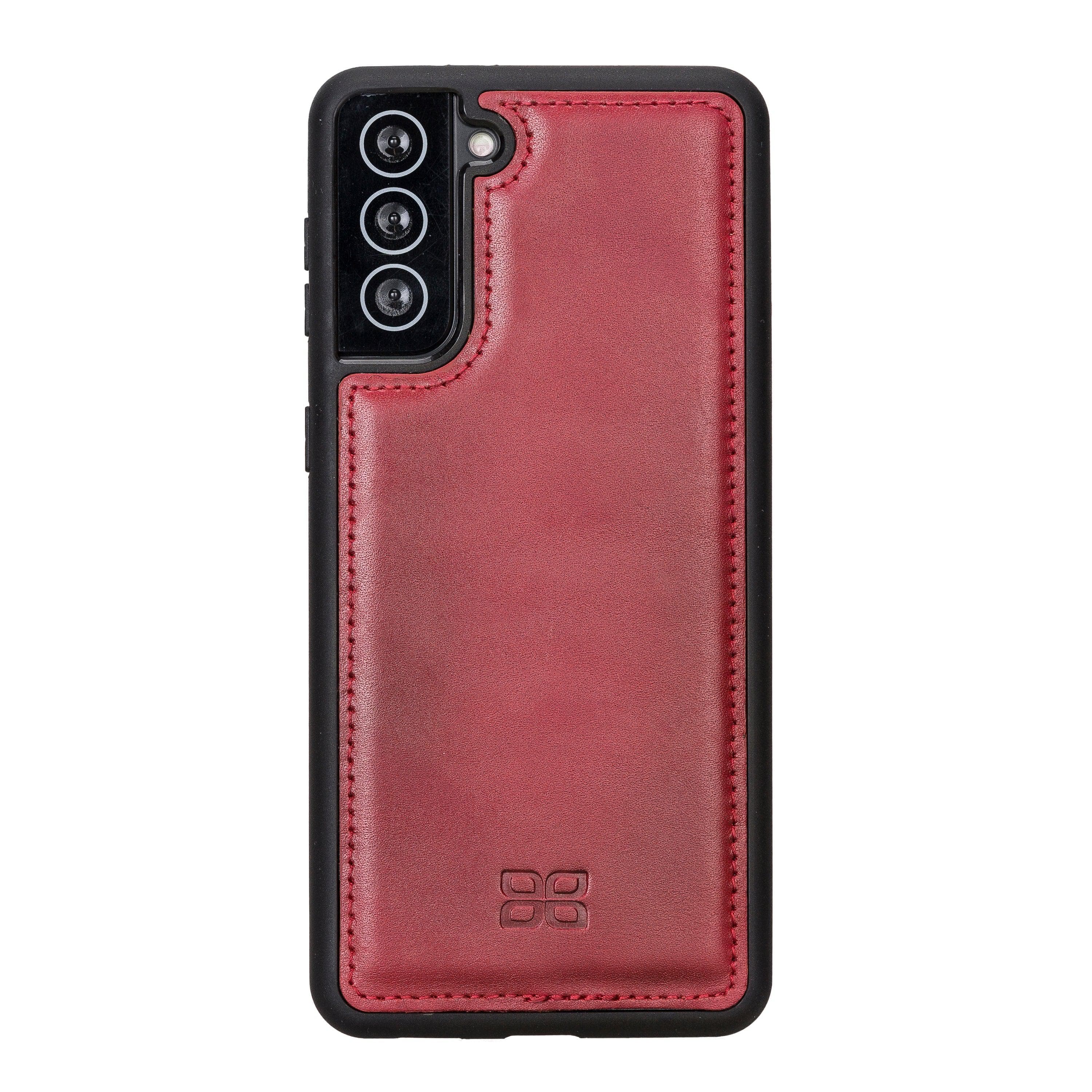 Flex Cover Back Leather Cases for Samsung Galaxy S21 Series Bouletta