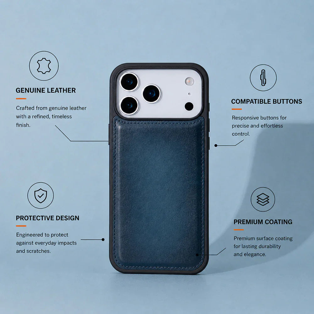 Flex Cover iPhone 17 Pro Max Leather Case Bouletta