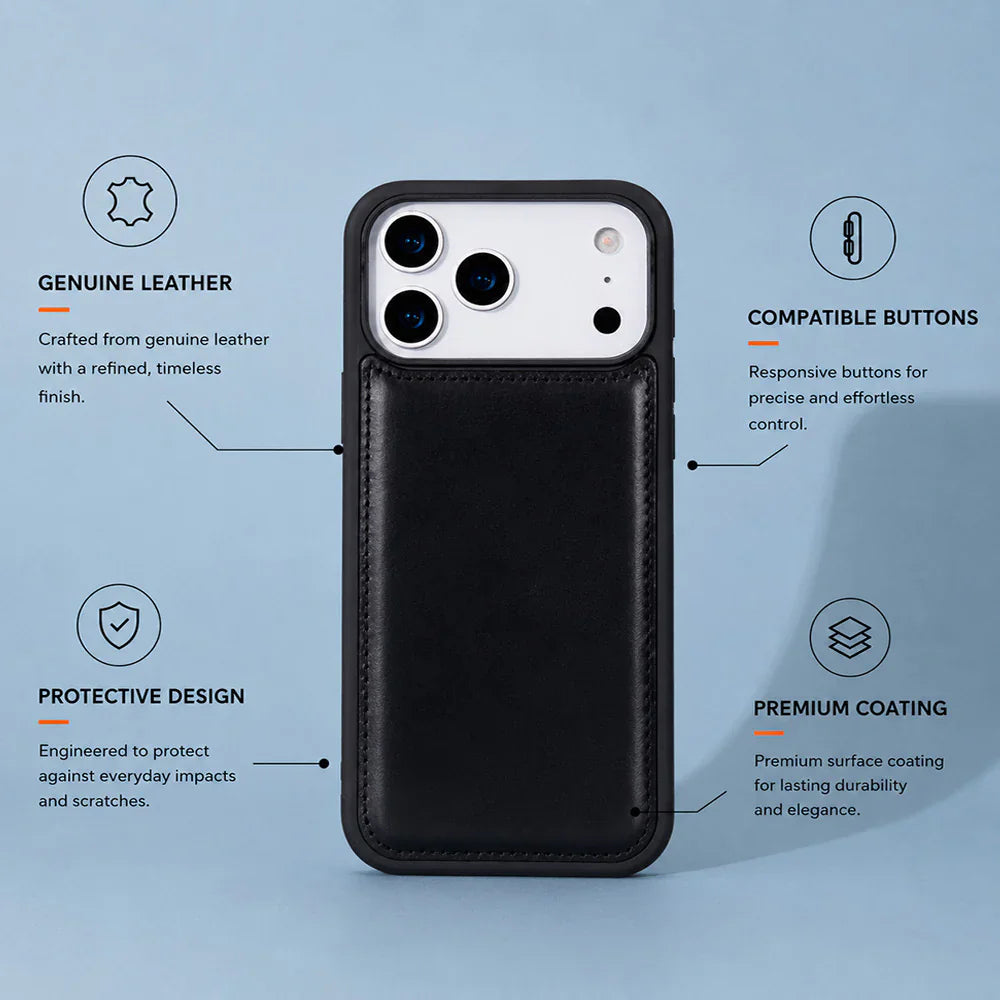 Flex Cover iPhone 17 Pro Max Leather Case Bouletta