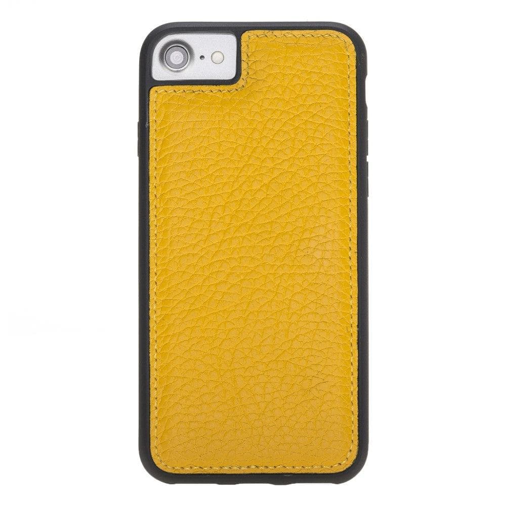 Flex Cover iPhone 7/8/SE2/SE3 Series Genuine Leather Back Cover / FXC Yellow Bouletta