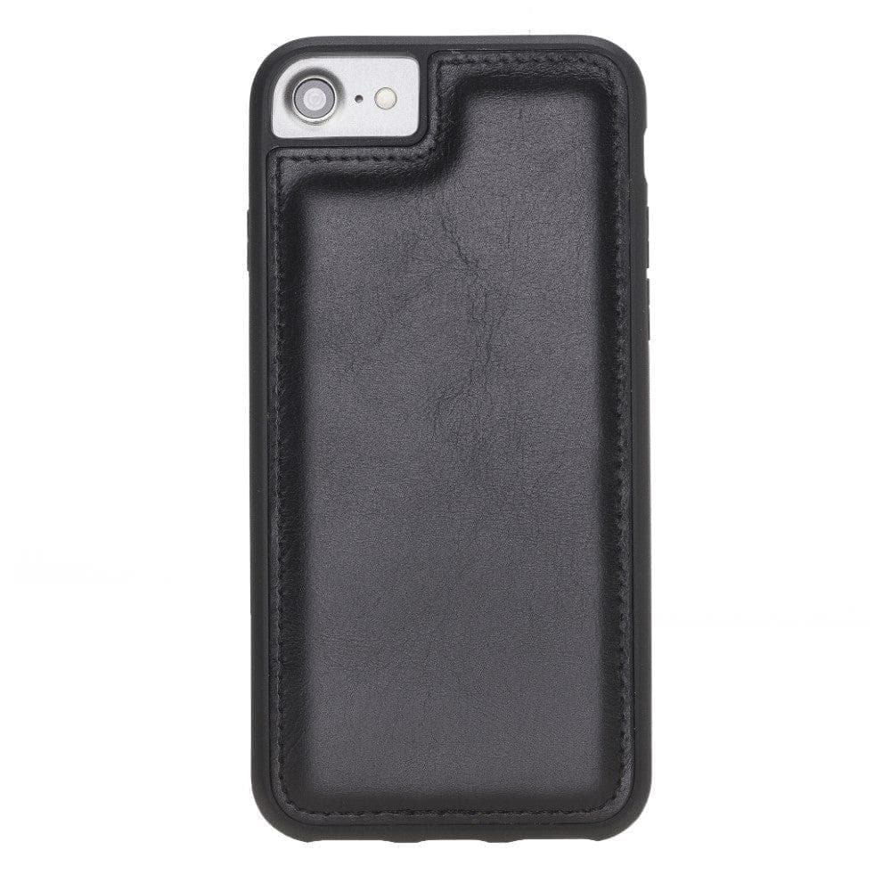 Flex Cover iPhone 7/8/SE2/SE3 Series Genuine Leather Back Cover / FXC Black Bouletta