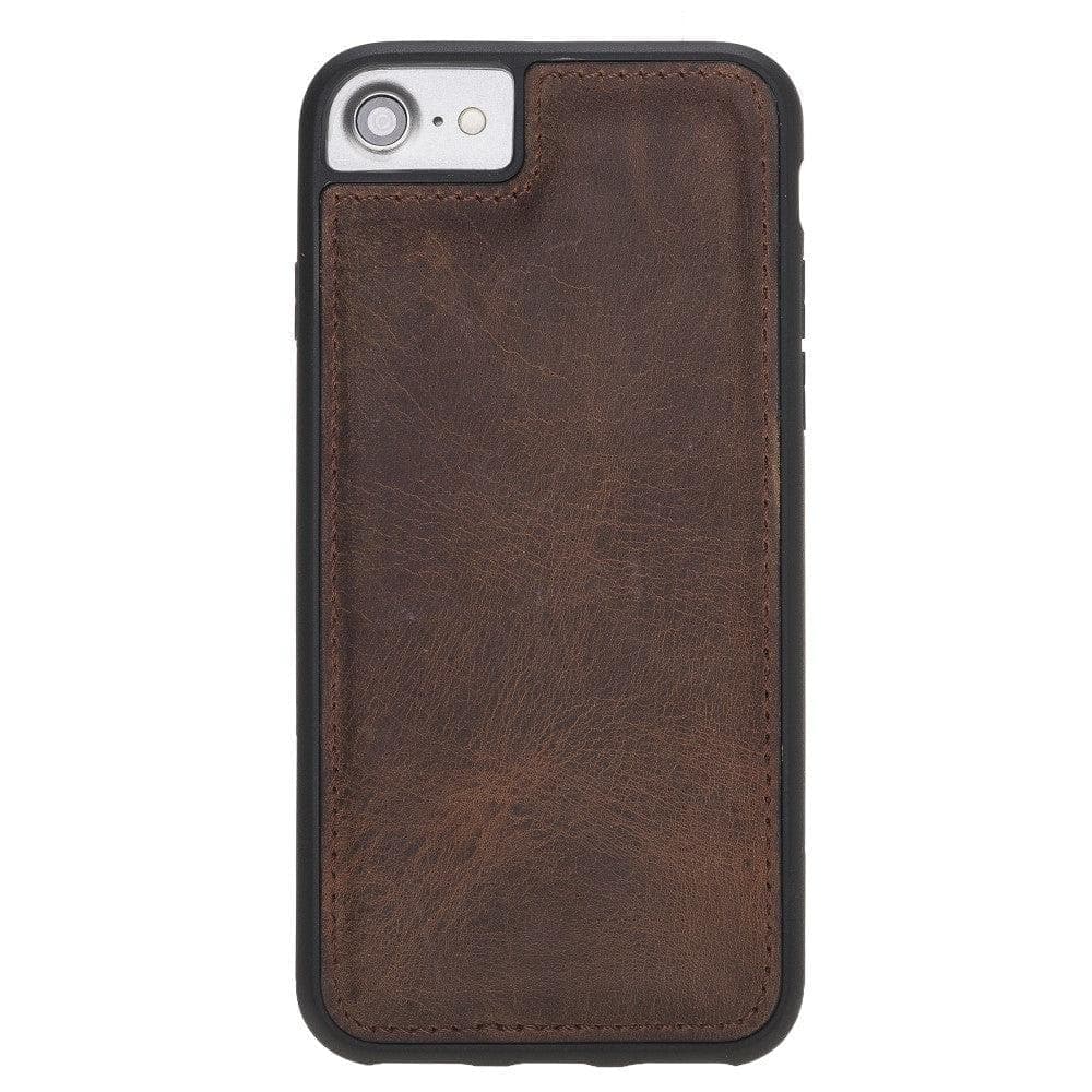 Flex Cover iPhone 7/8/SE2/SE3 Series Genuine Leather Back Cover / FXC Saddle Brown Bouletta