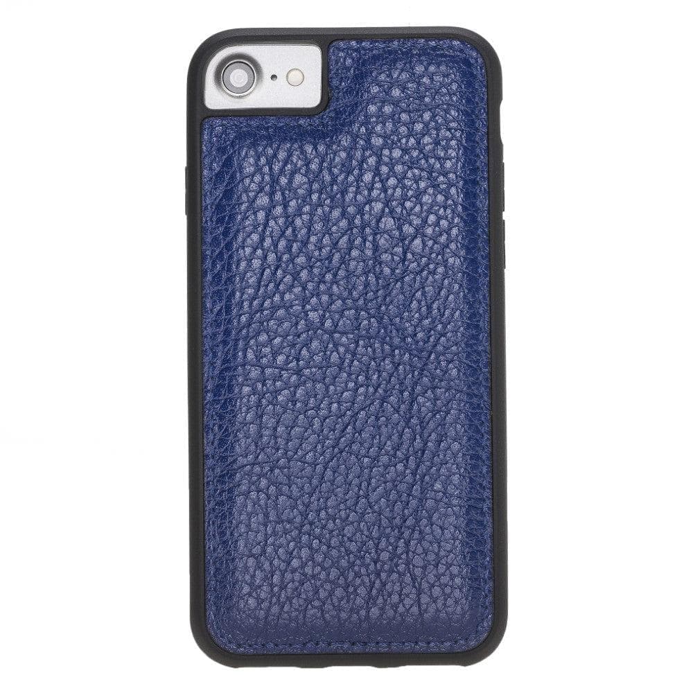 Flex Cover iPhone 7/8/SE2/SE3 Series Genuine Leather Back Cover / FXC Navy Blue Bouletta