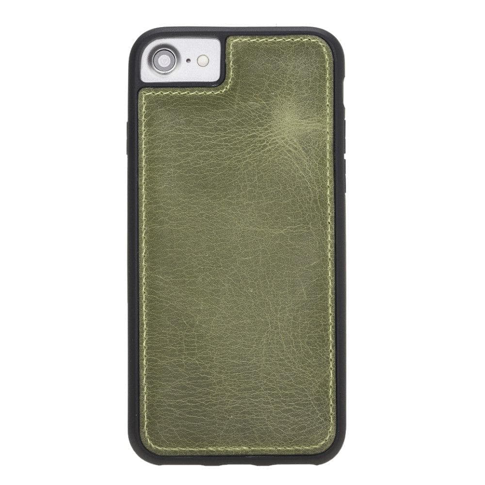 Flex Cover iPhone 7/8/SE2/SE3 Series Genuine Leather Back Cover / FXC Olive Bouletta