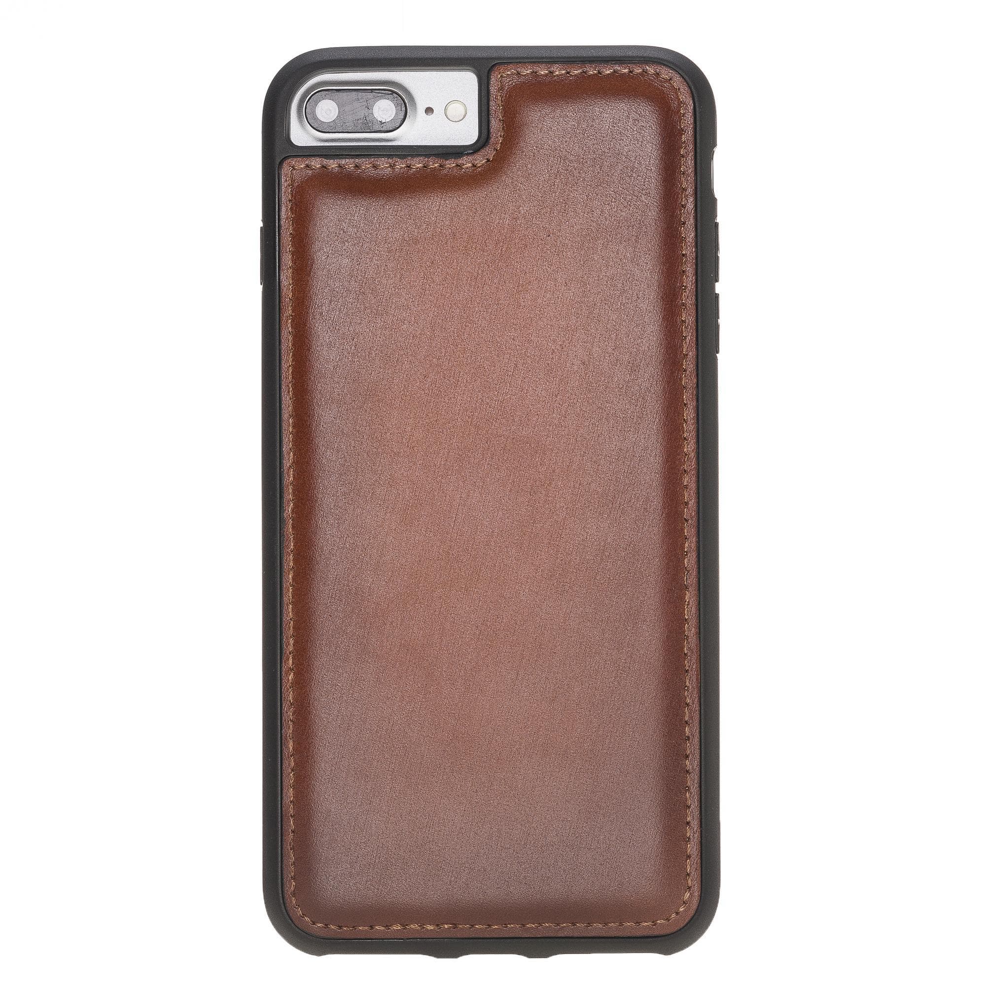 Flex Cover iPhone 7 Plus / 8 Plus Genuine Leather Back Cover / FXC Tan Bouletta