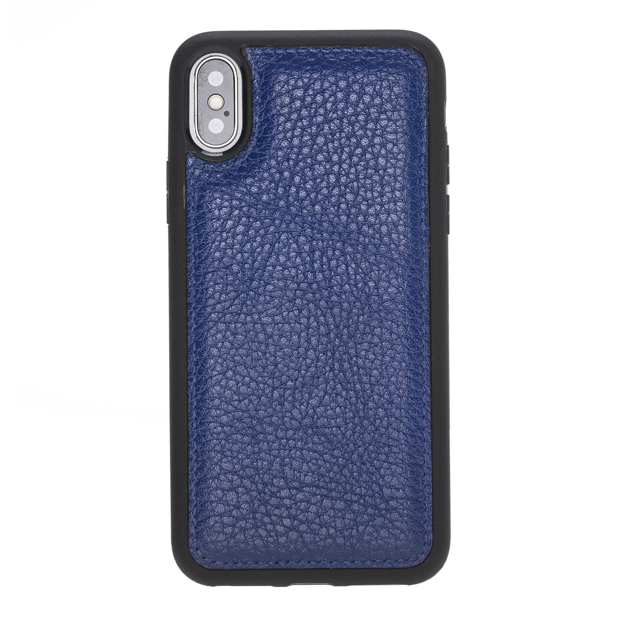 Flex Cover iPhone X Series Leather Back Cover / FXC I Phone X/Xs / Navy Blue Bouletta