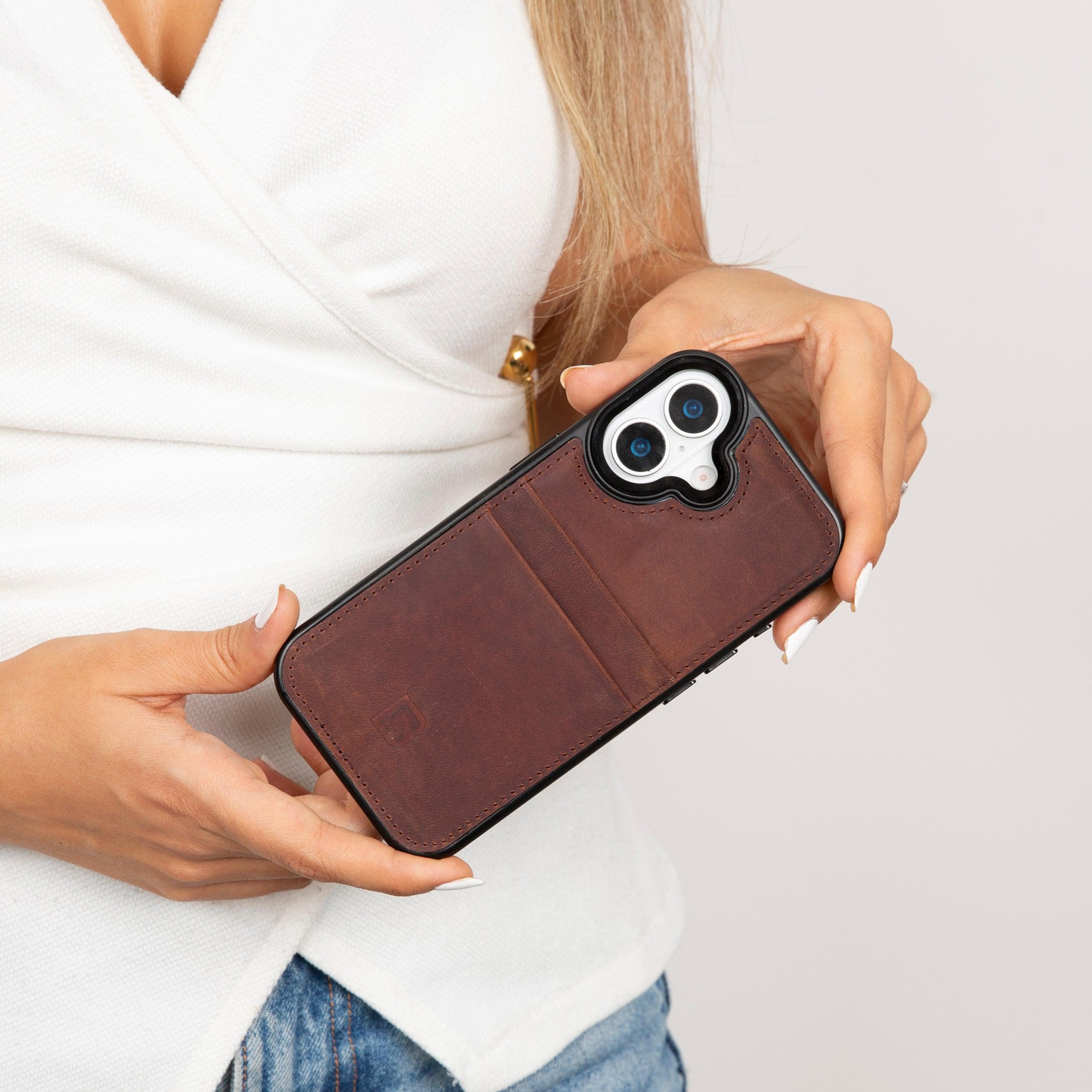 Flex Cover Leather iPhone 17 Case with Card Holder Bouletta