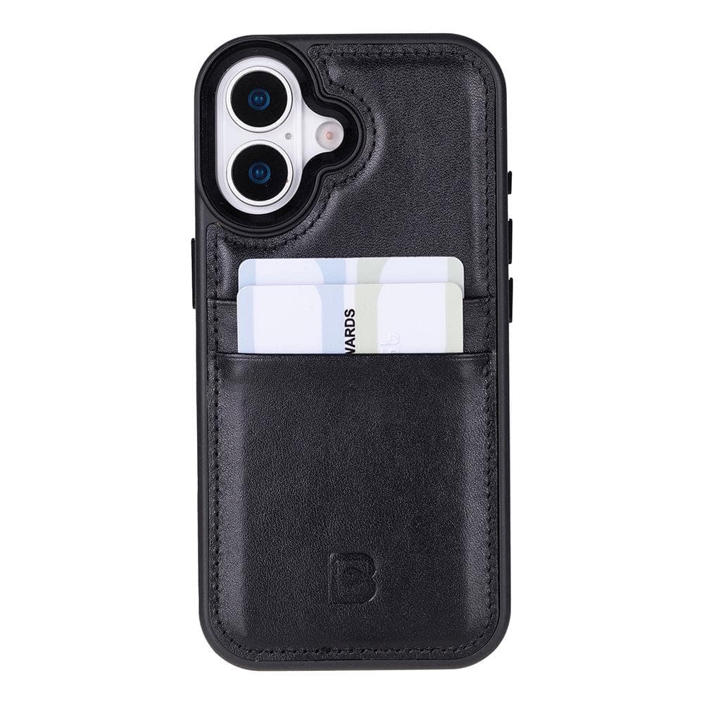 Flex Cover Leather iPhone 17 Case with Card Holder Bouletta