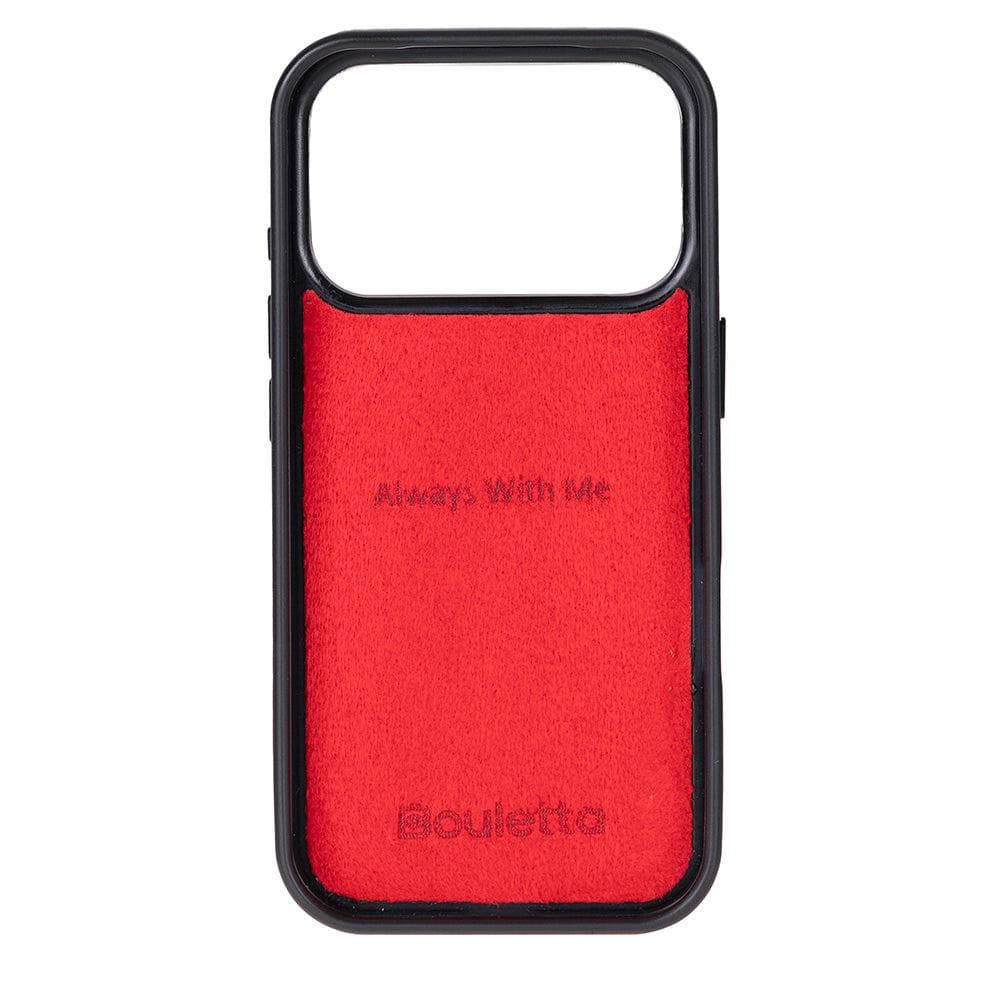 Flex Cover Leather iPhone 17 Pro Case with Card Holder Bouletta