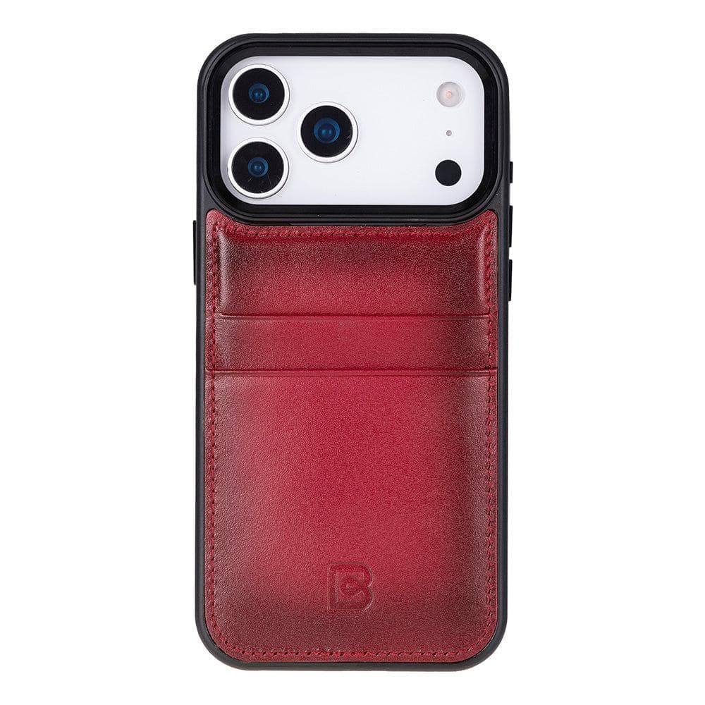 Flex Cover Leather iPhone 17 Pro Max Case with Card Holder Bouletta