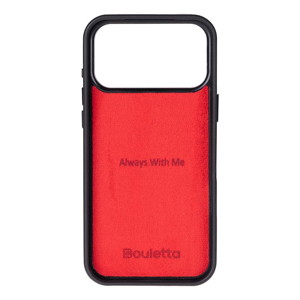 Flex Cover Leather iPhone 17 Pro Max Case with Card Holder Bouletta