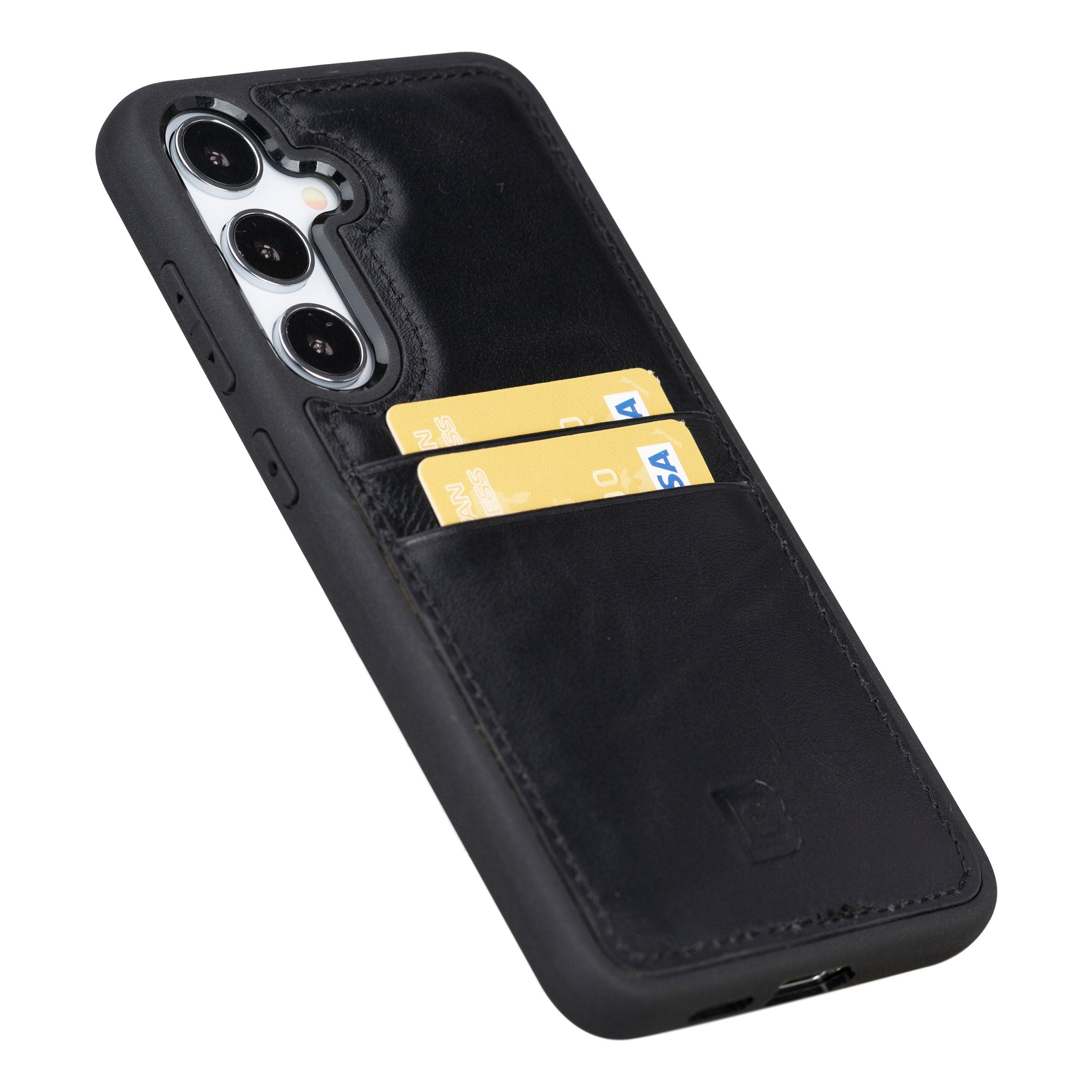 Flex Cover Leather Samsung Galaxy S25 Plus Case with Card Holder Bouletta