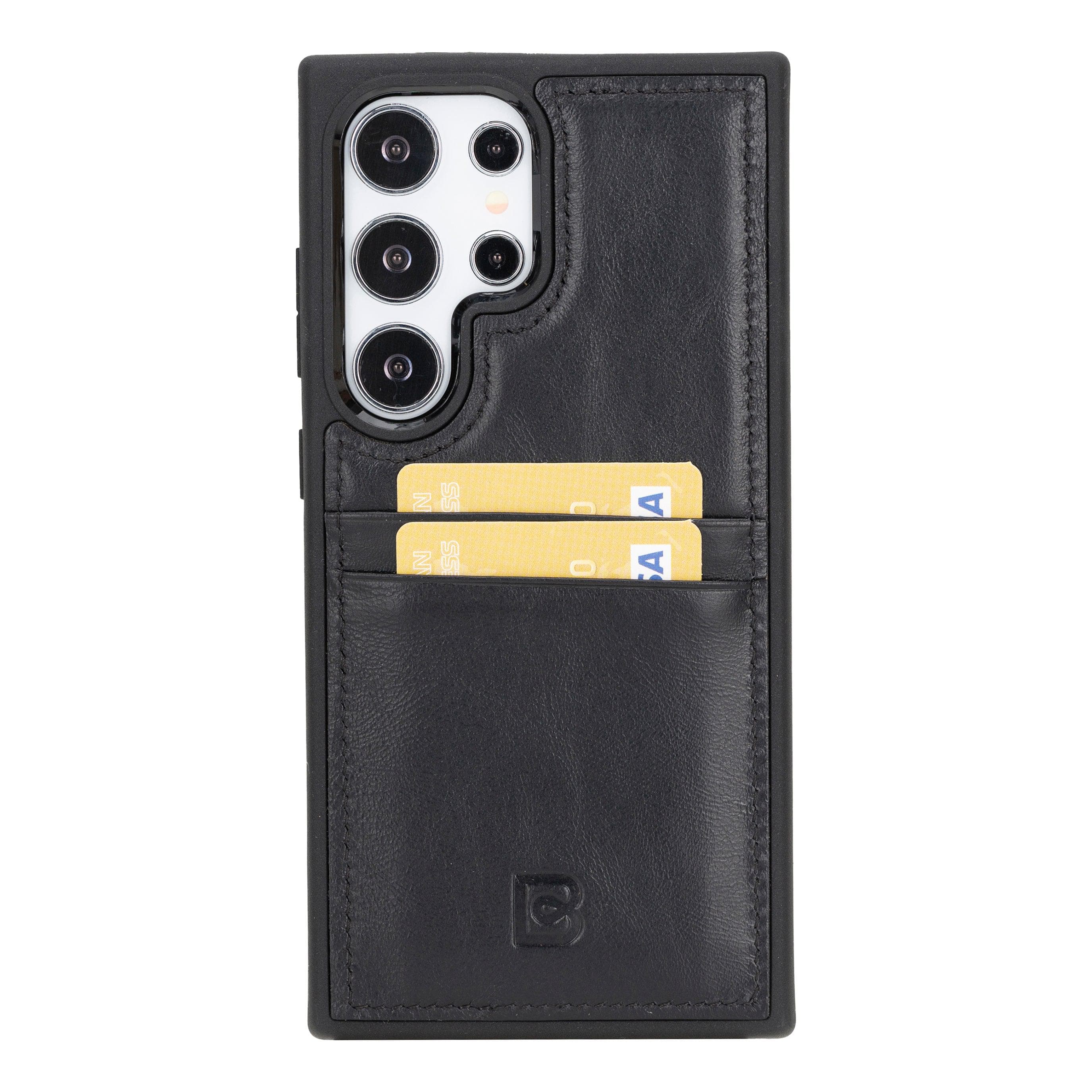 Flex Cover Leather Samsung Galaxy S25 Ultra Case with Card Holder Bouletta
