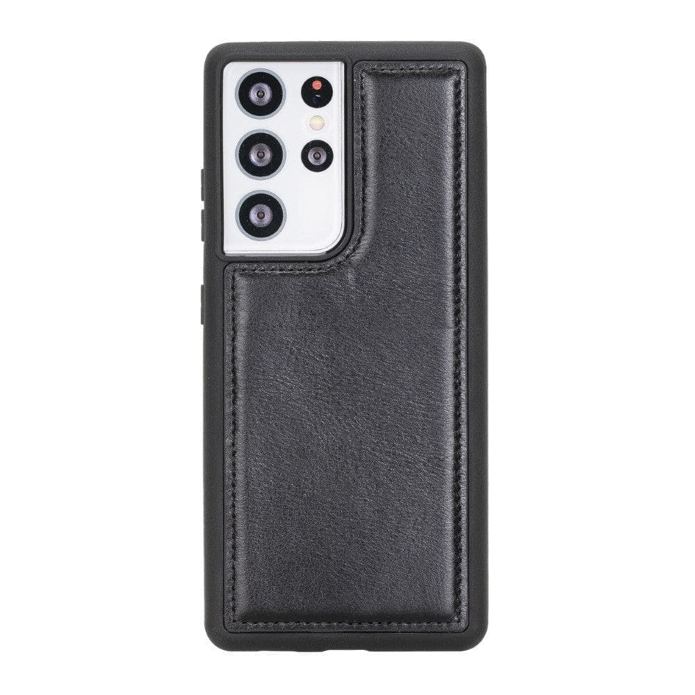 Flex Cover Samsung Galaxy S21 Ultra Leather Case Black Bouletta
