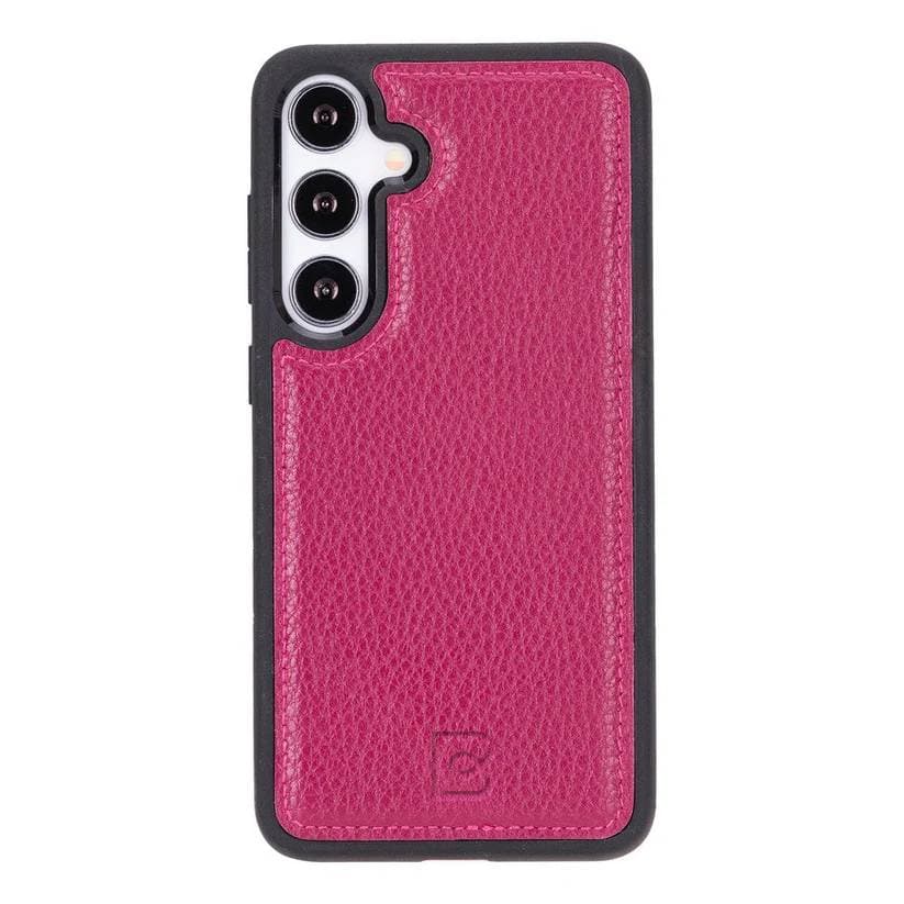 Flex Cover Samsung Galaxy S24 Leather Case Rosewood Bouletta
