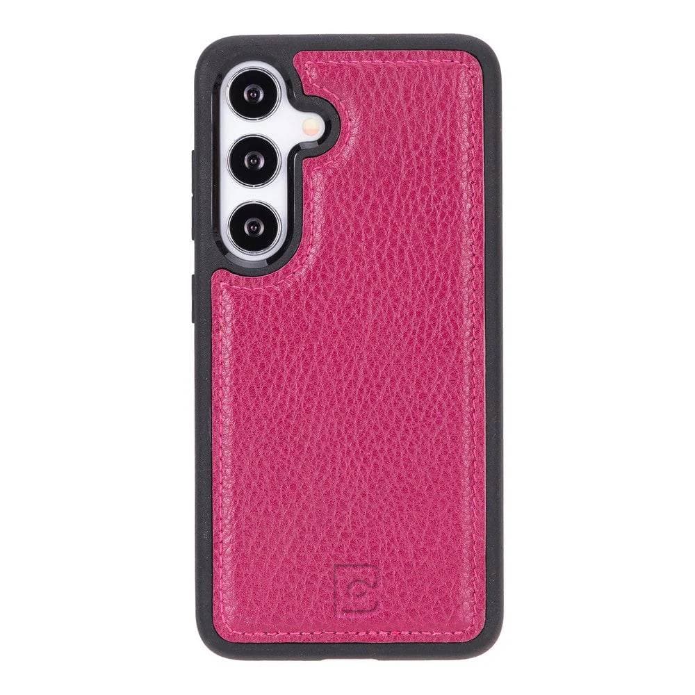 Flex Cover Samsung Galaxy S24 Plus Leather Case Rosewood Bouletta