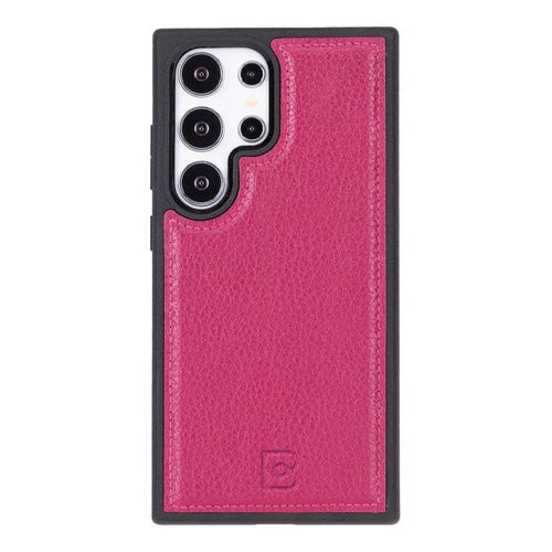Flex Cover Samsung Galaxy S24 Ultra Leather Case Rosewood Bouletta