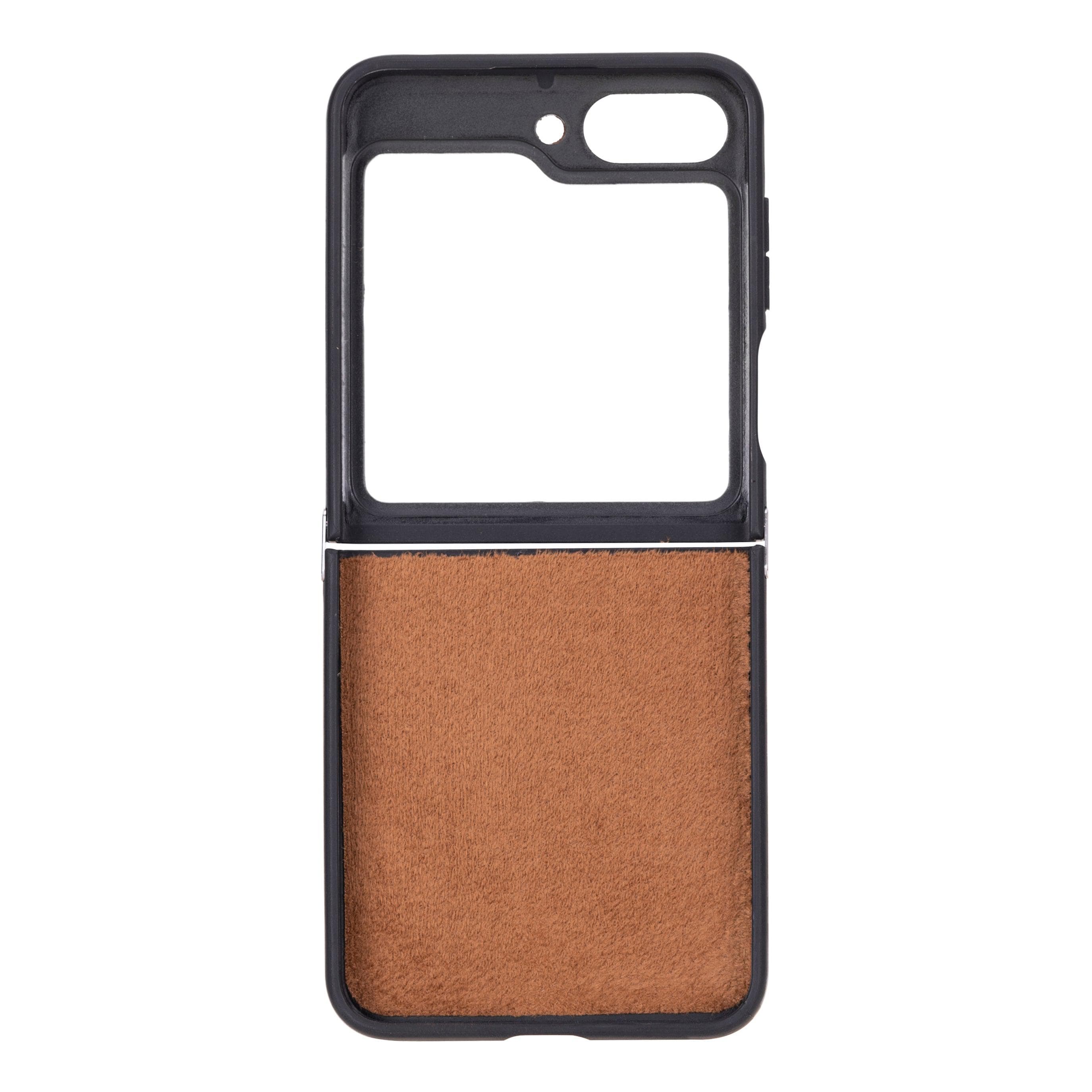 Flex Samsung Z Flip 5 Leather Back Cover Case Bouletta