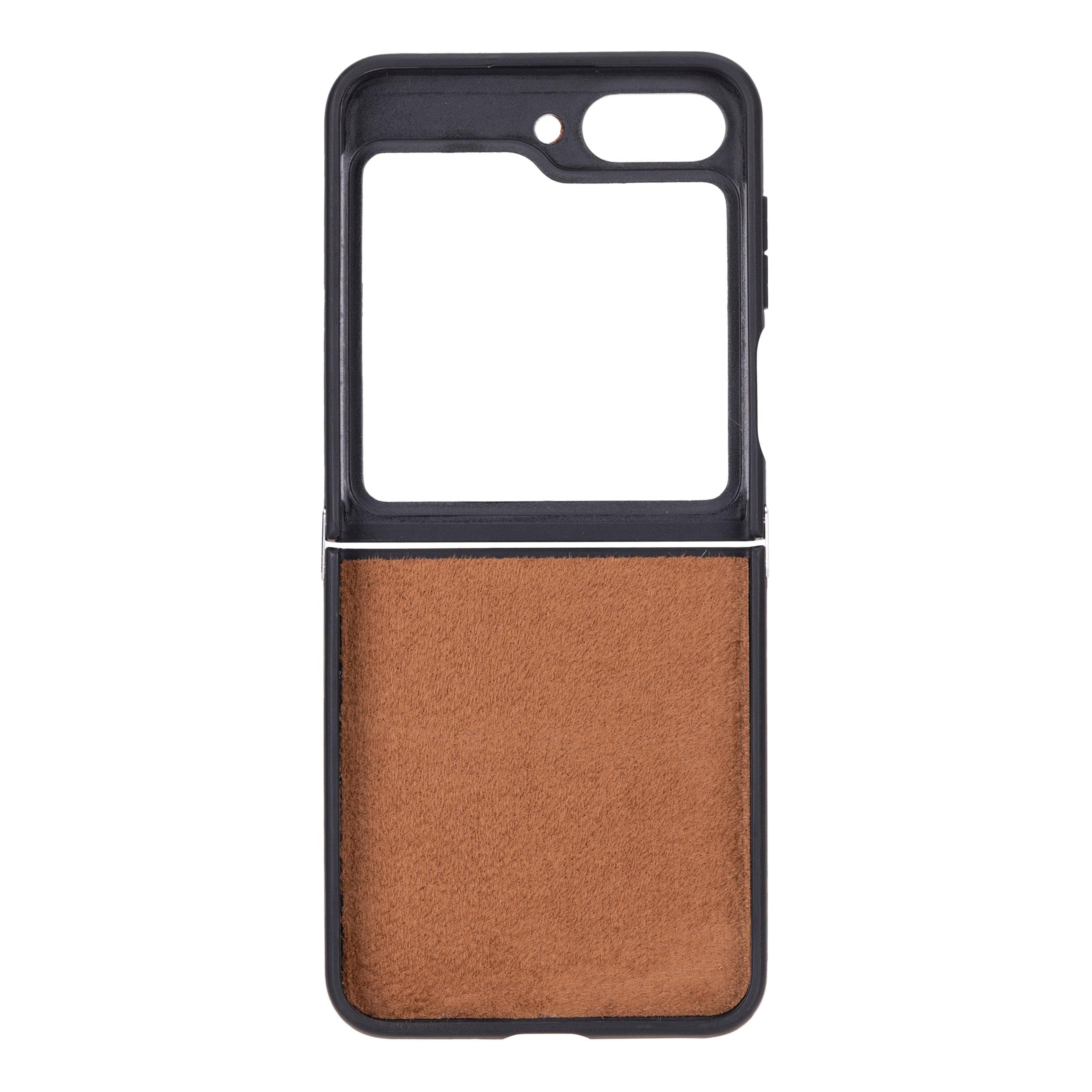 Flex Samsung Z Flip 5 Leather Back Cover Case Bouletta