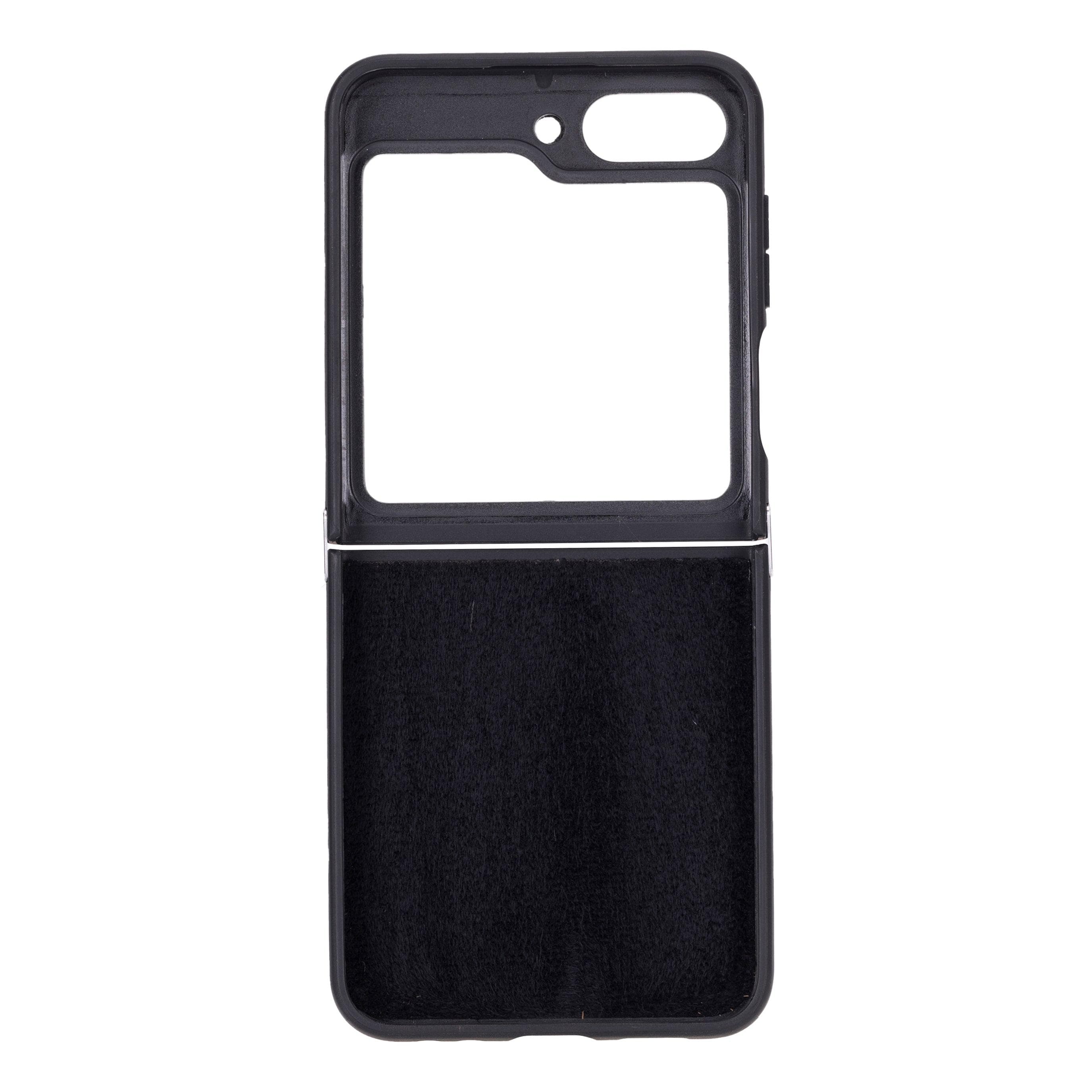 Flex Samsung Z Flip 5 Leather Back Cover Case Bouletta