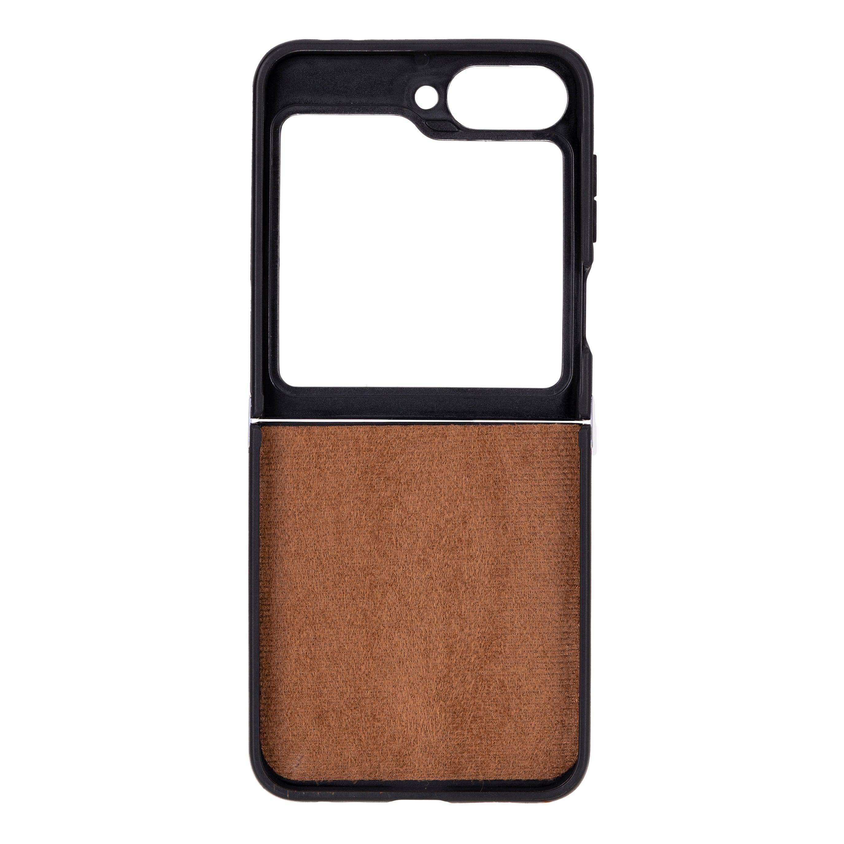 Flex Samsung Z Flip 6 Leather Back Cover Case Bouletta